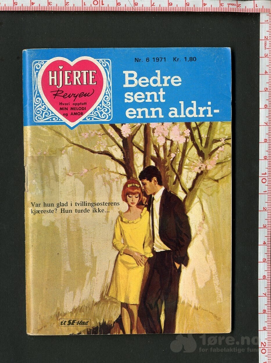 Hjerte Revyen: Nr. 6/1971 Bedre sent enn aldri