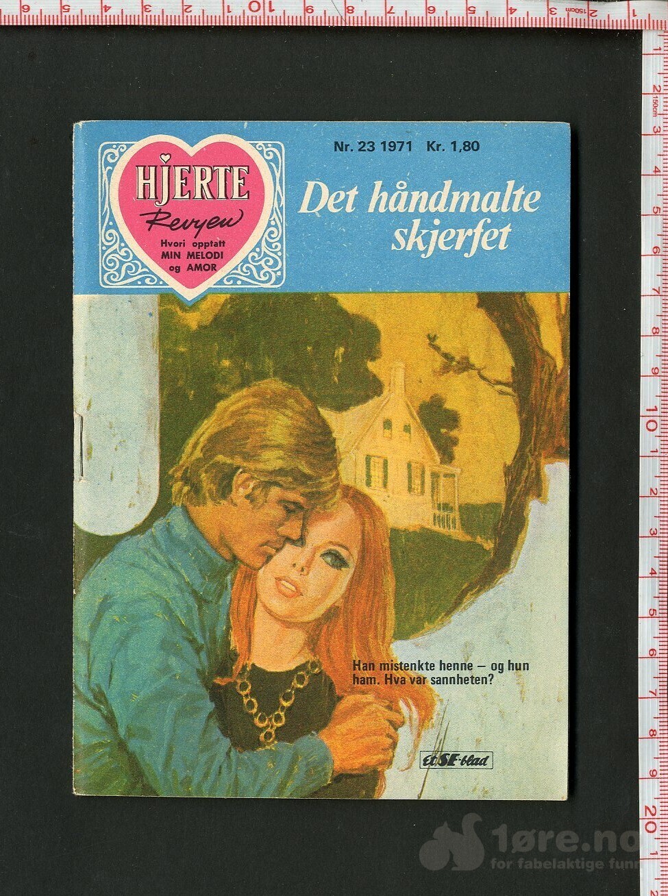 Hjerte Revyen: Nr. 23/1971 Det håndmalte skjerfet