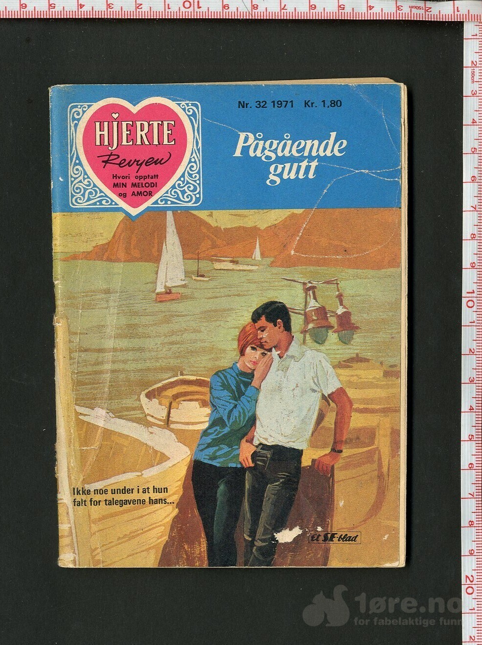 Hjerte Revyen: Nr. 32/1971 Pågående gutt
