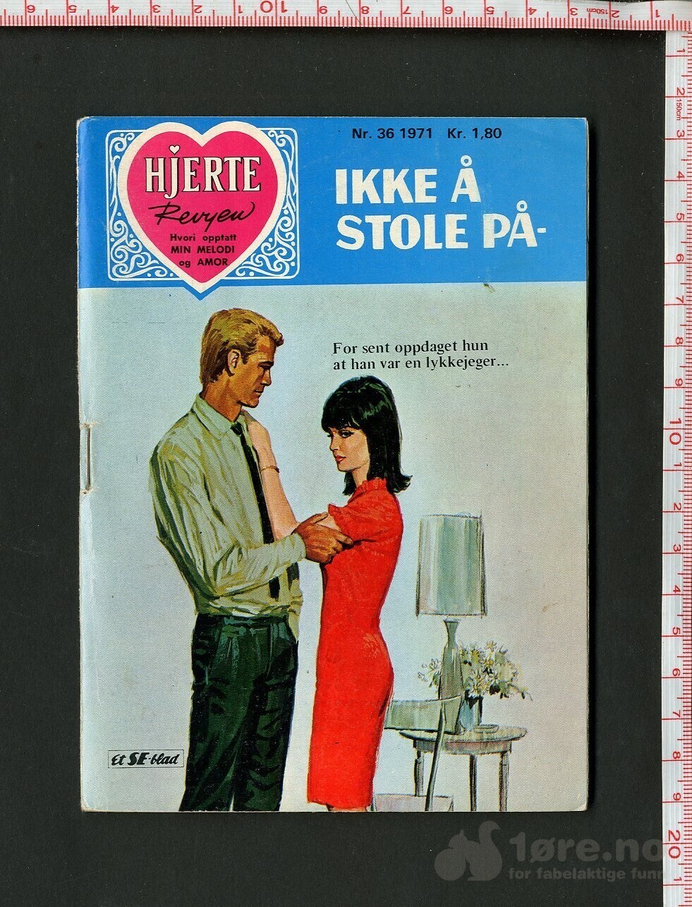 Hjerte Revyen: Nr. 36/1971 Ikke å stole på