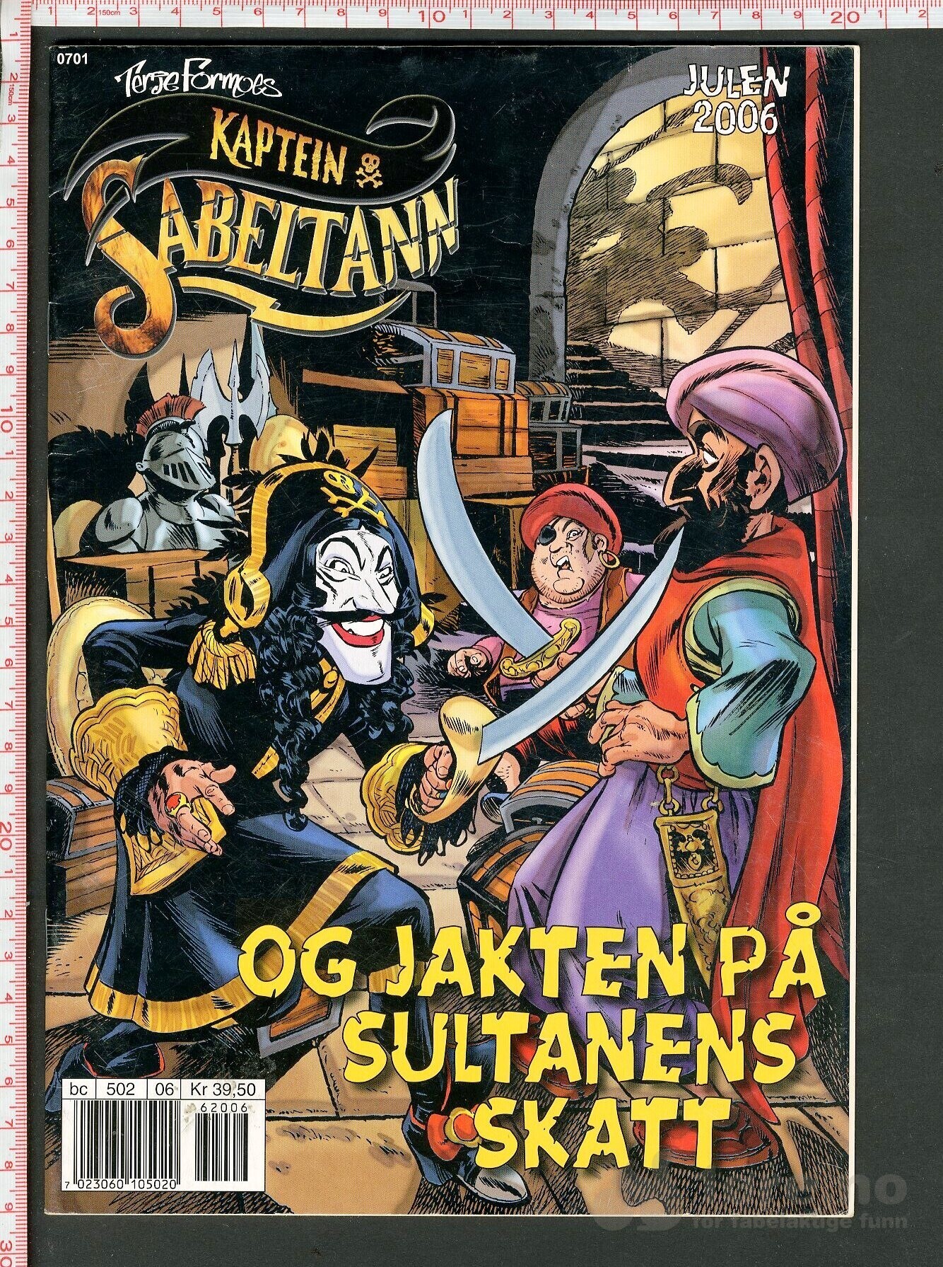 Kaptein Sabeltann julehefte