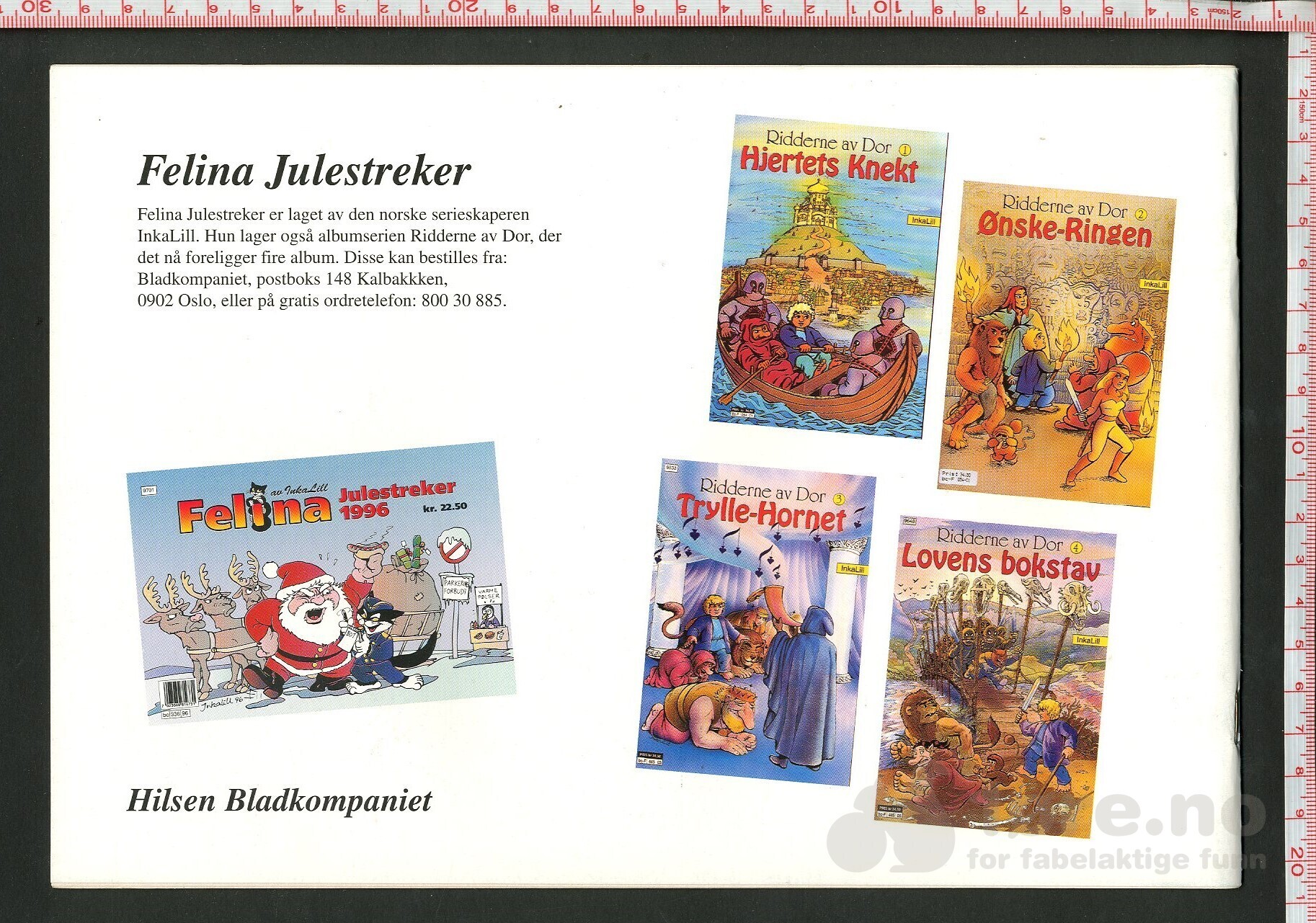 Felina - Julestreker 1996, bilde 2