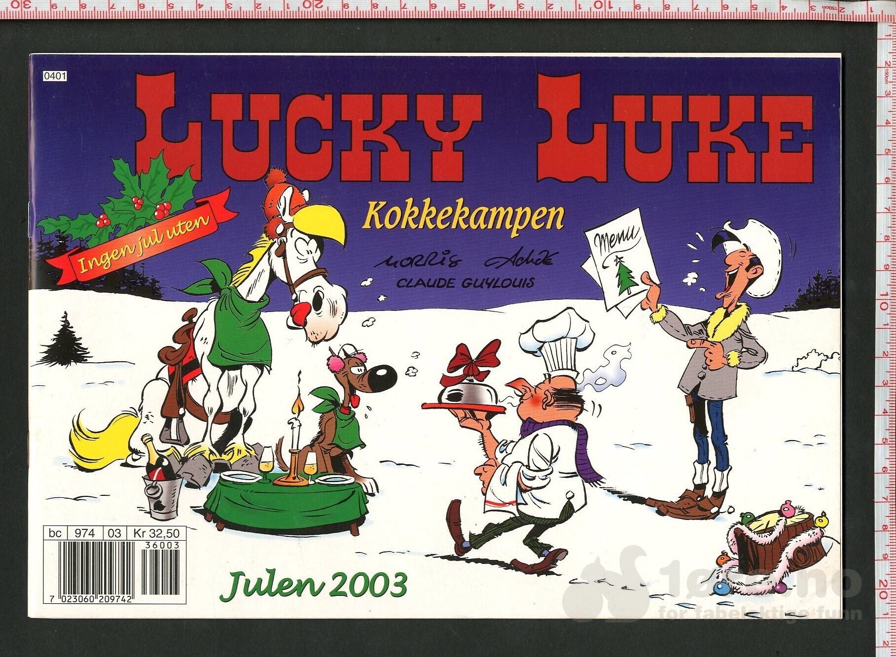 Lucky Luke - Kokkekampen - Julen 203