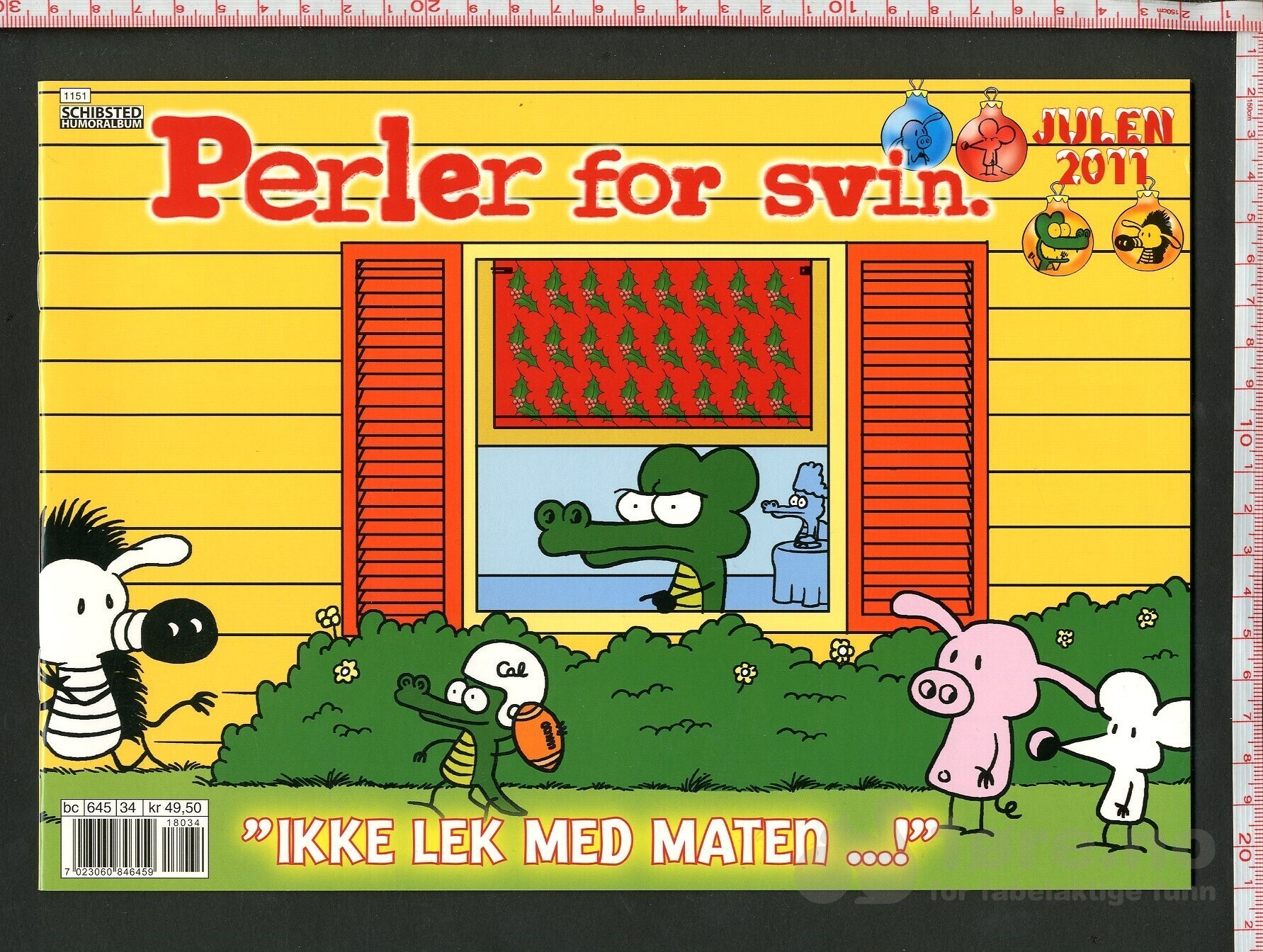 Perler for svin: Ikke lek med maten...! - Julen 2011