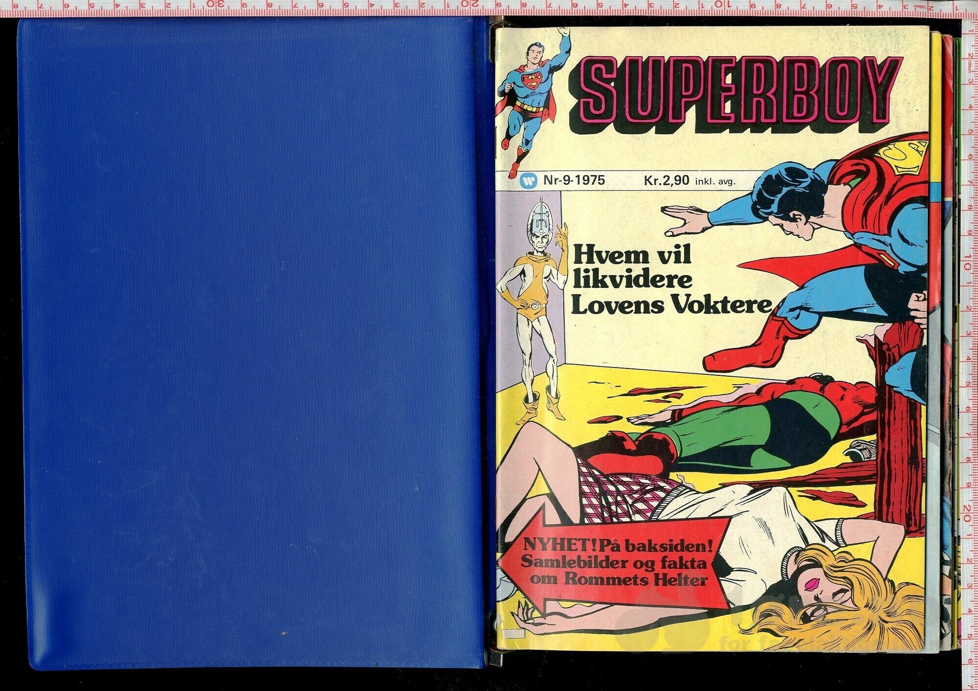 Superboy 1974-76 i original Williams samleperm!