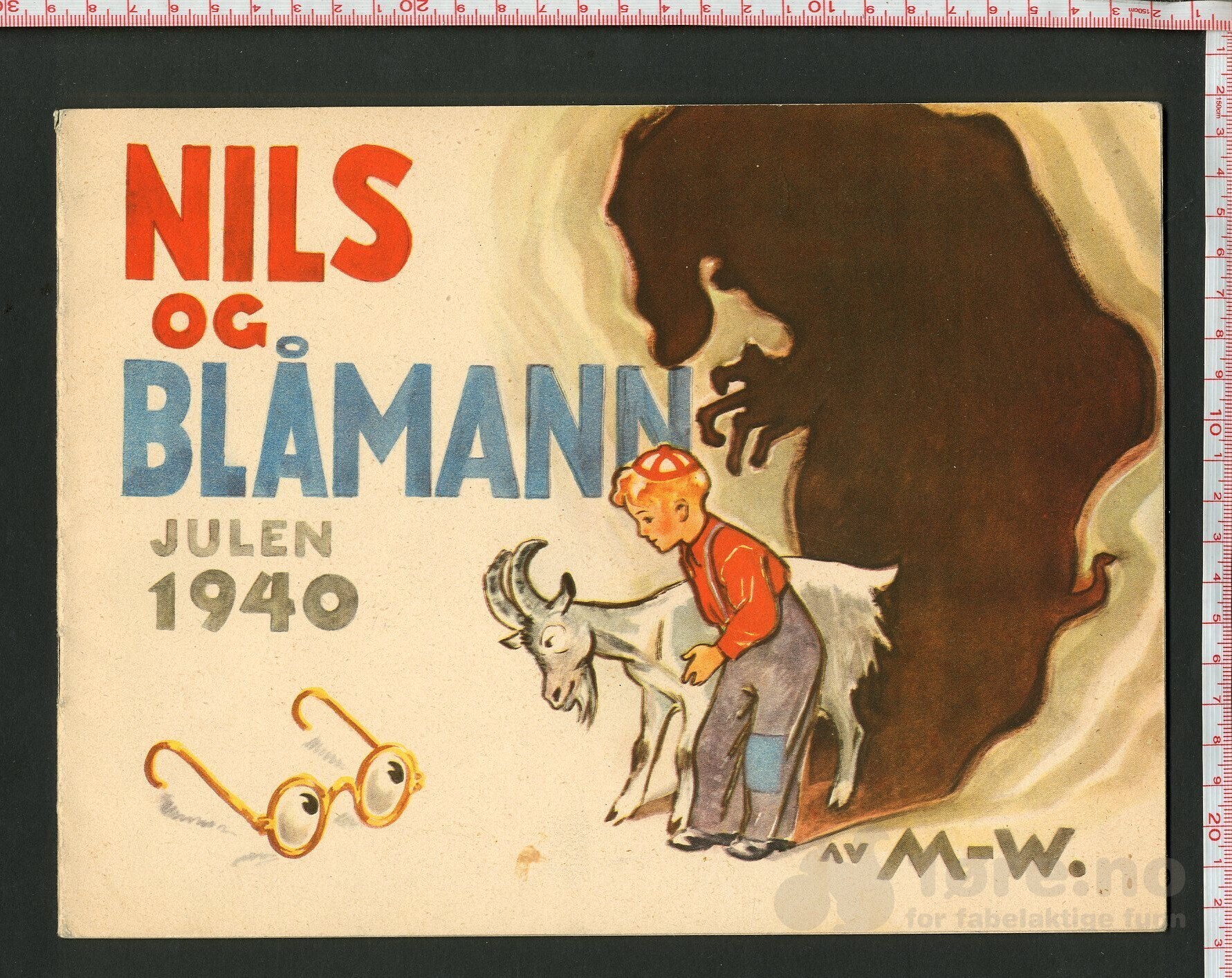 Nils og Blåmann 1940