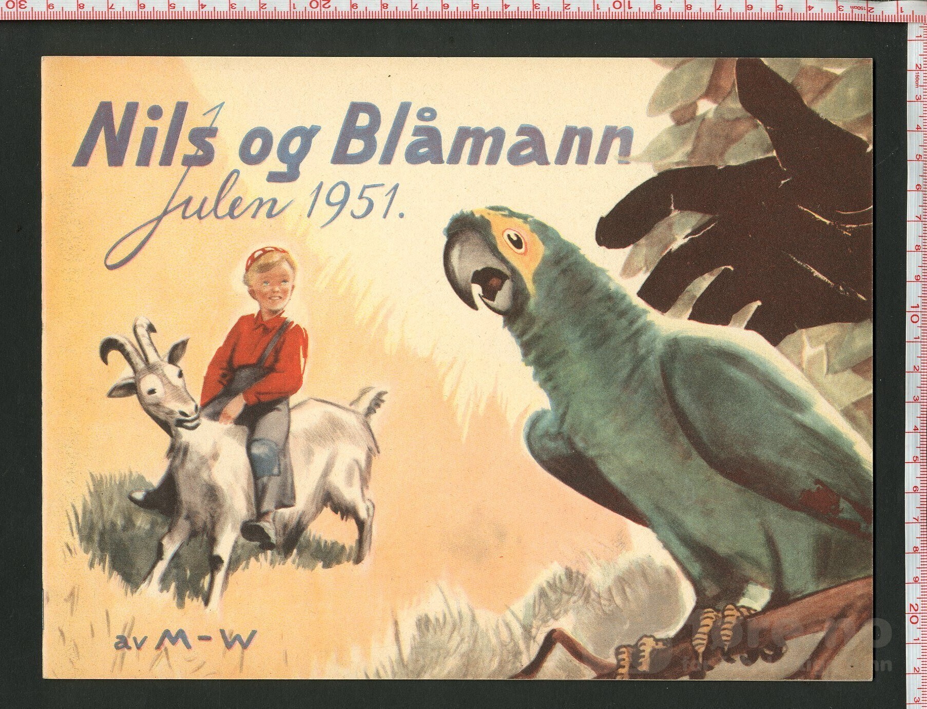 Nils og Blåmann 1951
