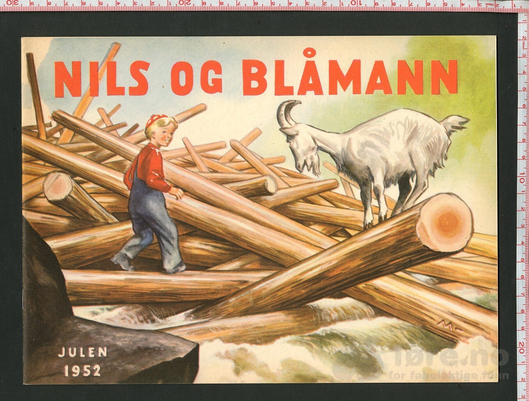 Nils og Blåmann 1952