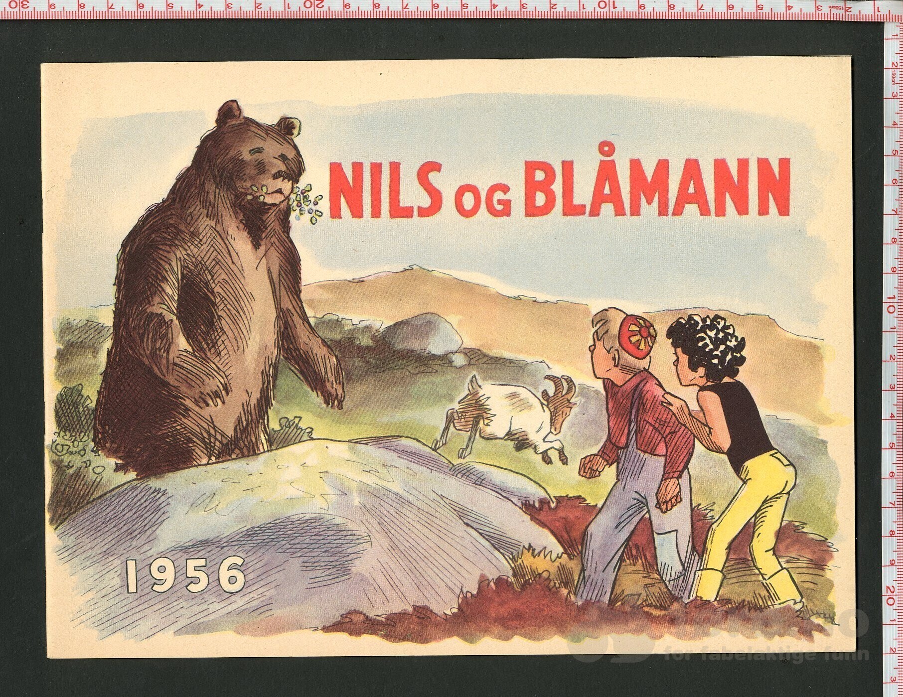 Nils og Blåmann 1956