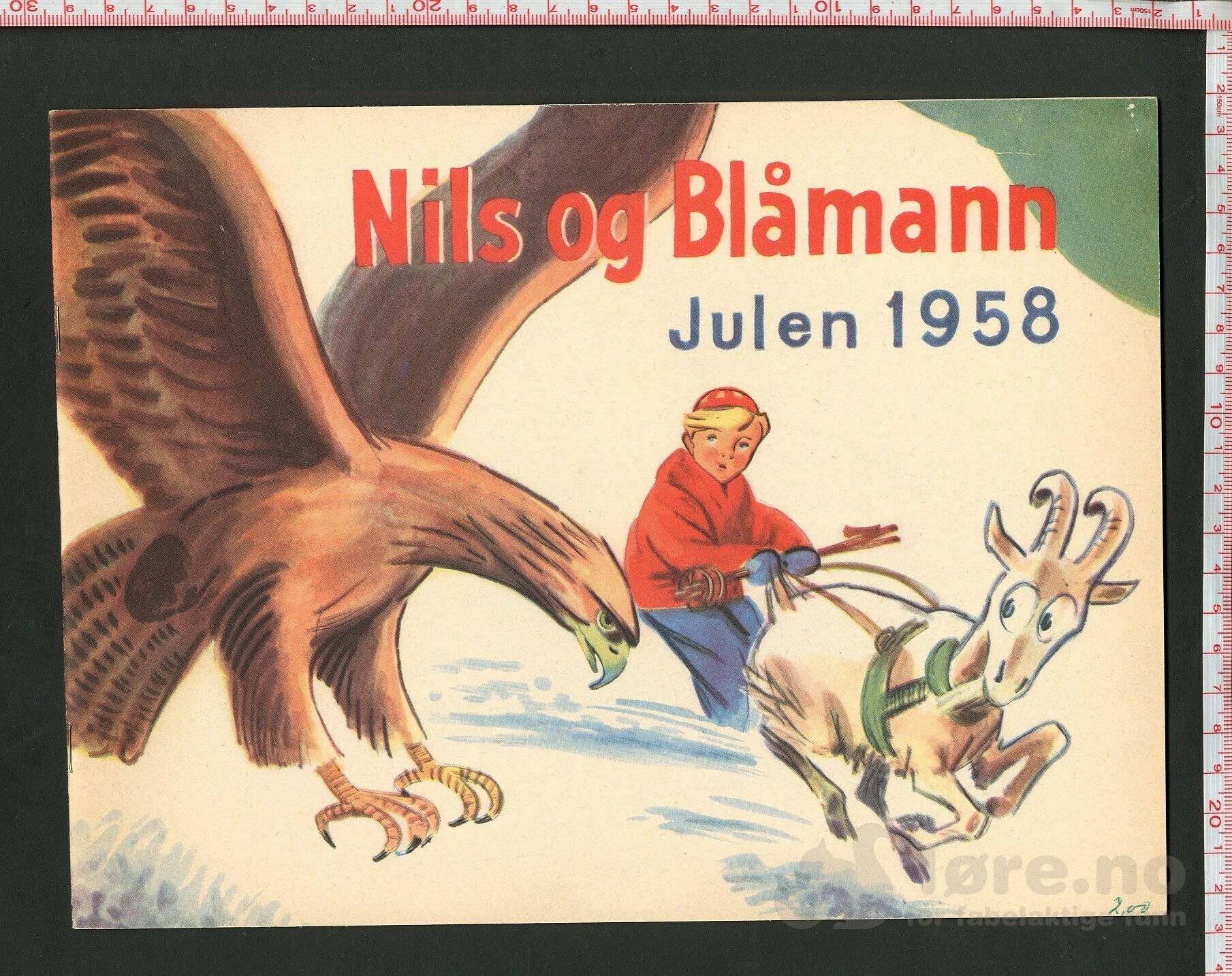 Nils og Blåmann 1958
