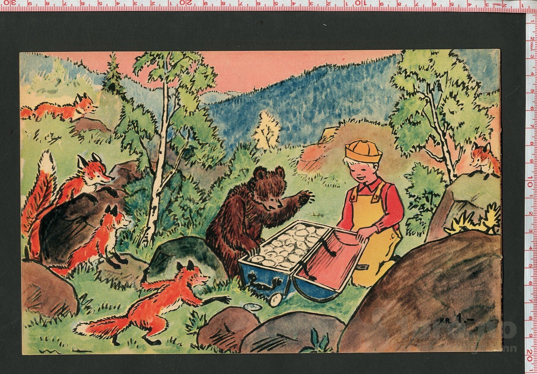 Brumle og Per på skattejakt 1948, bilde 2