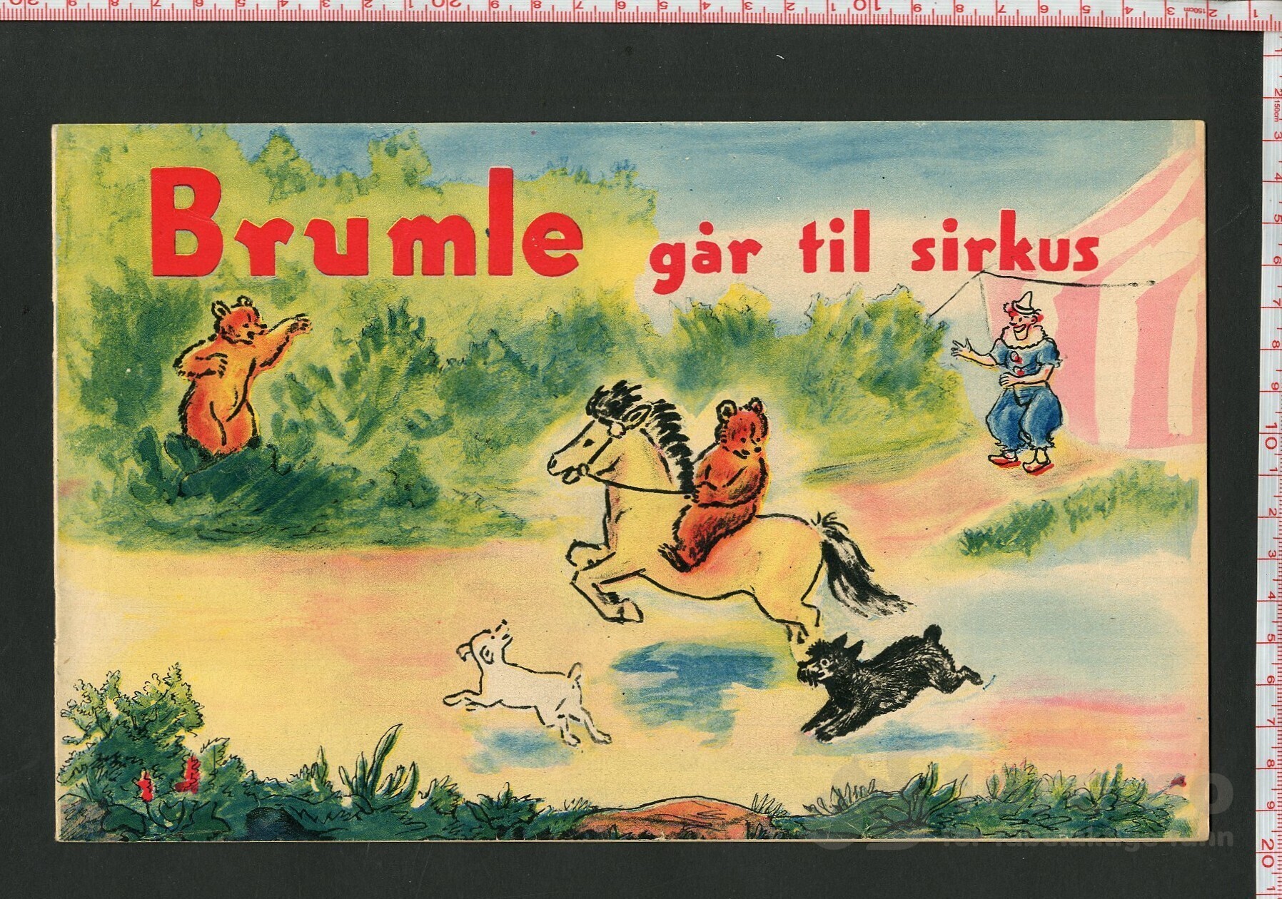 Brumle går til sirkus 1949