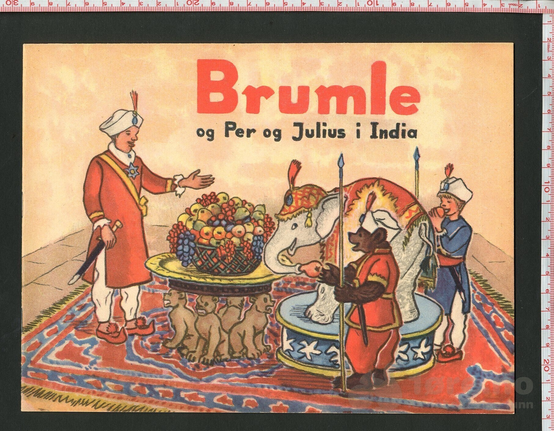 Brumle og per og julius i india 1955