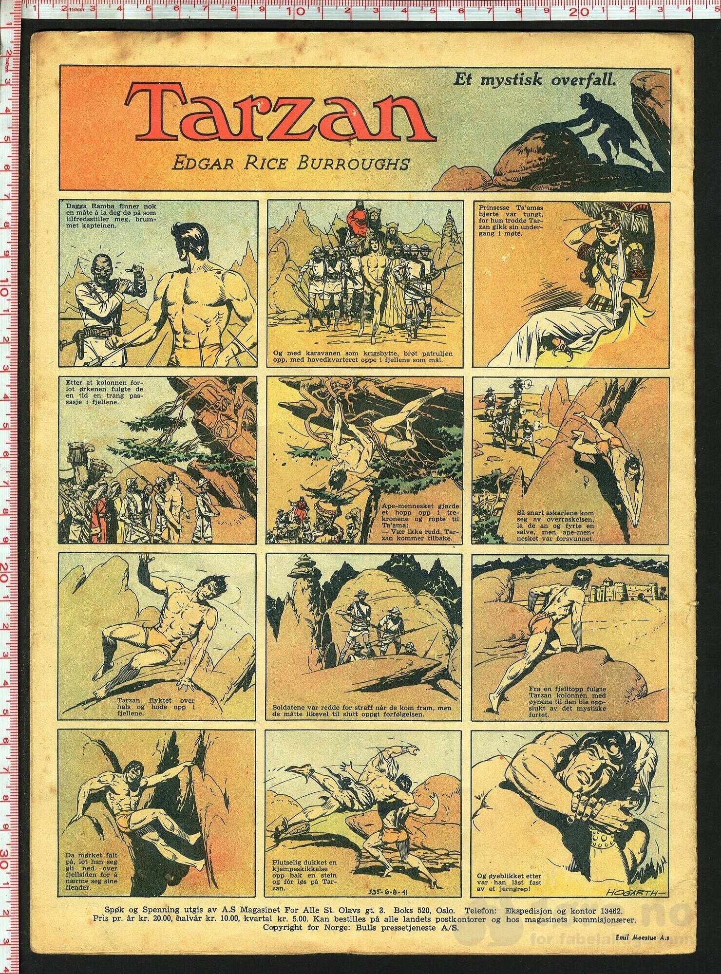 Spøk og Spenning nr 1 1942, bilde 2