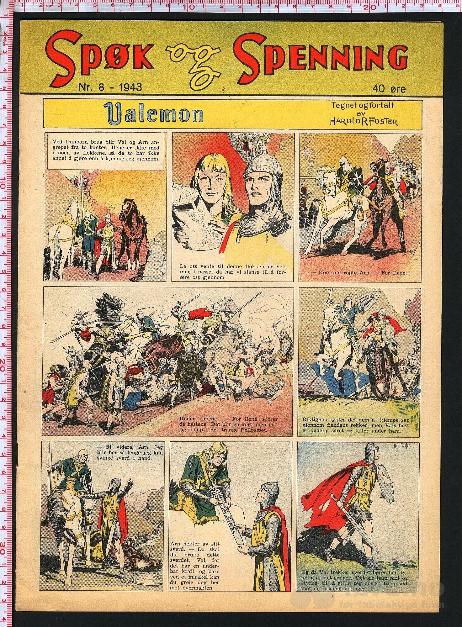 Spøk og Spenning nr 8 1943