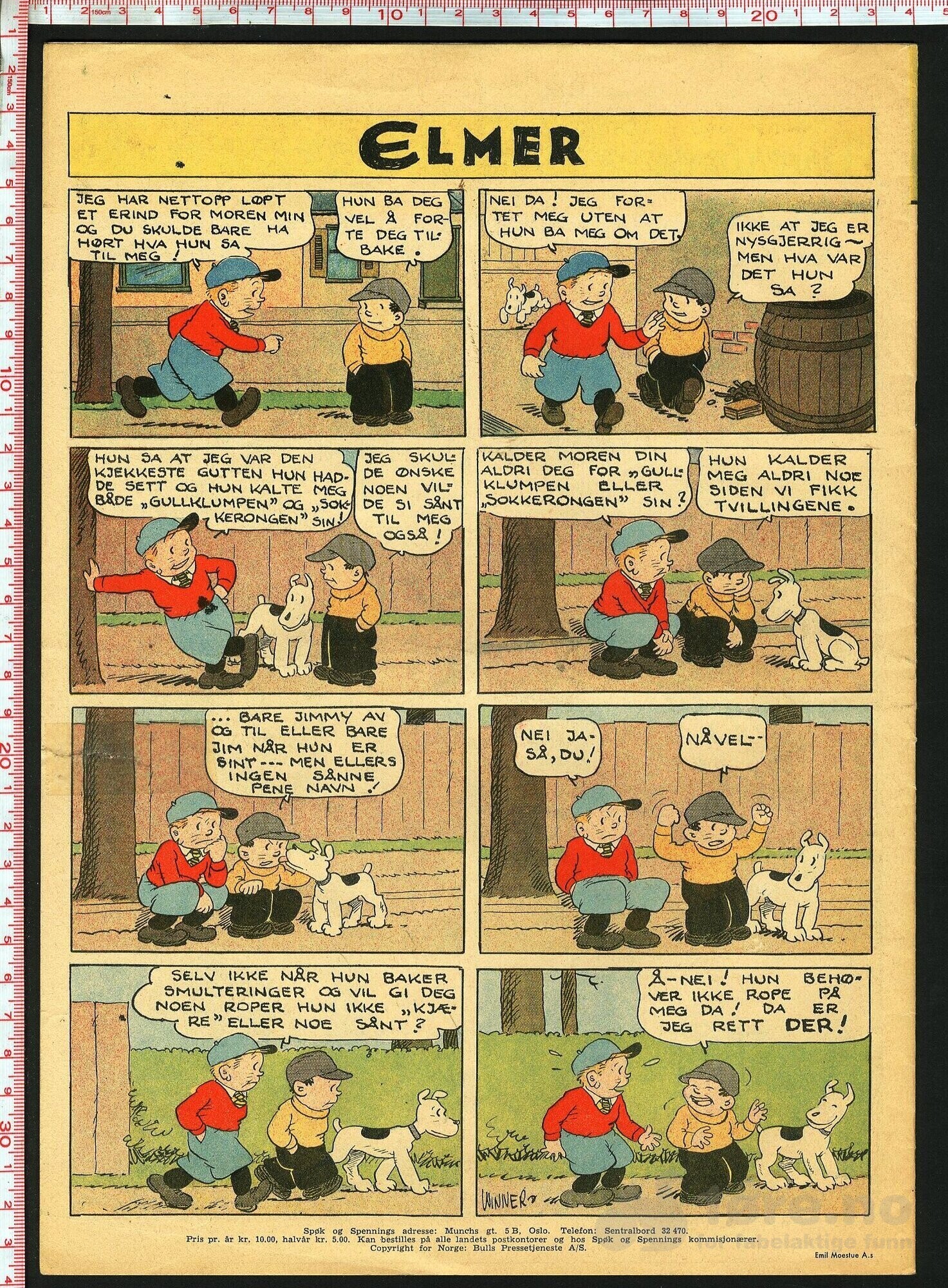 Spøk og Spenning nr 4 1945, bilde 2
