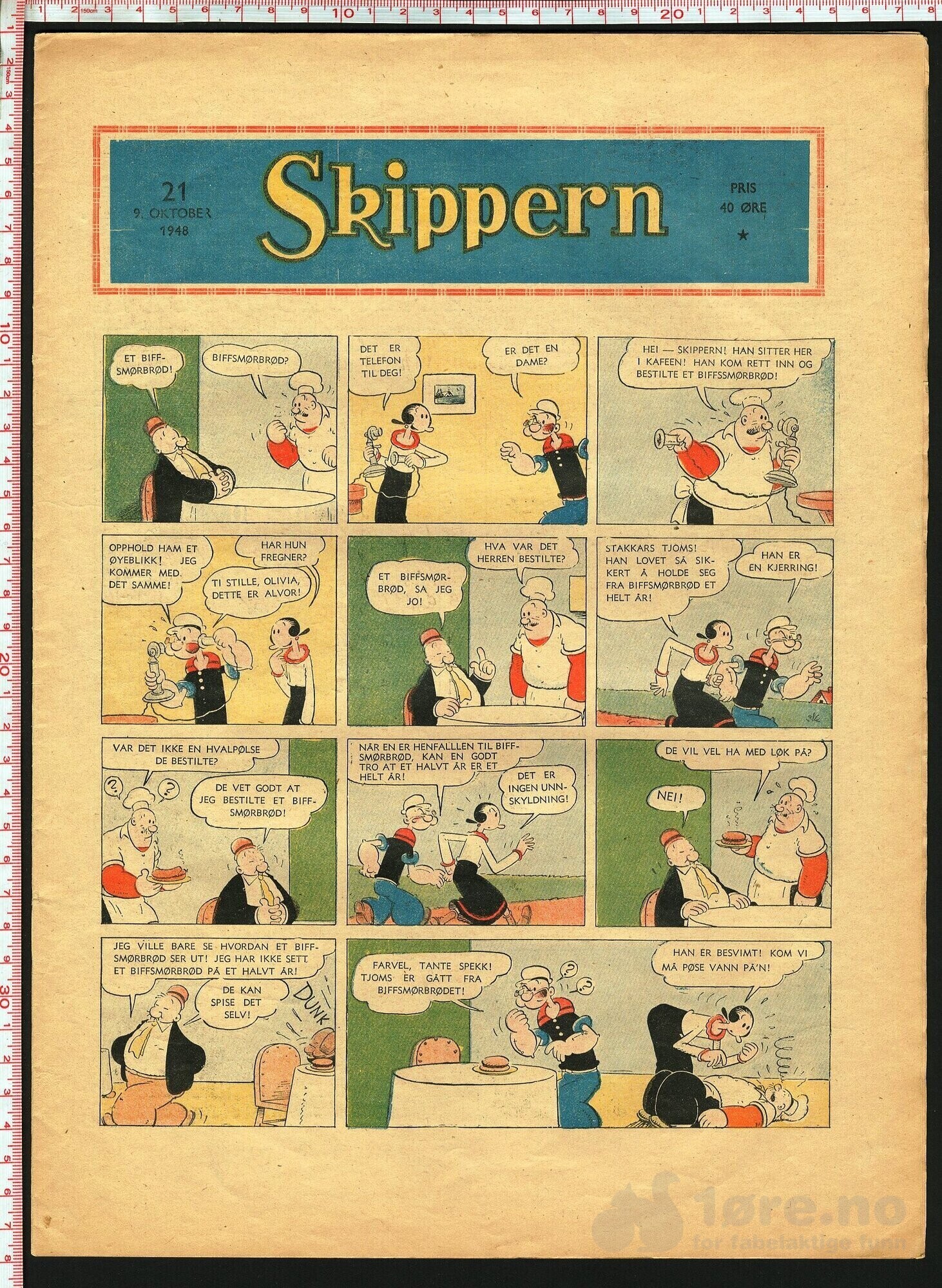 SKIPPERN  NR.21  1948
