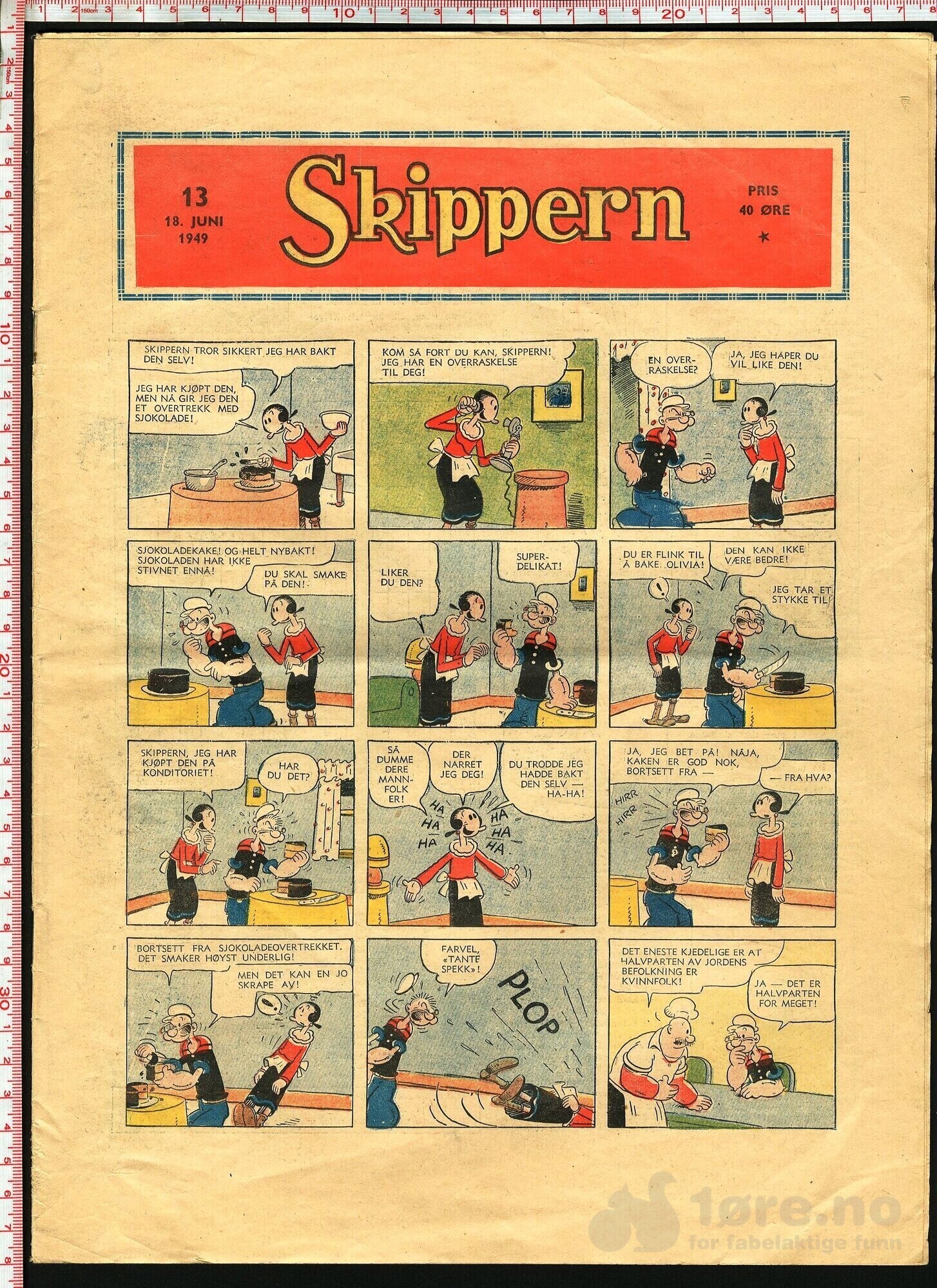 SKIPPERN  NR.13  1949