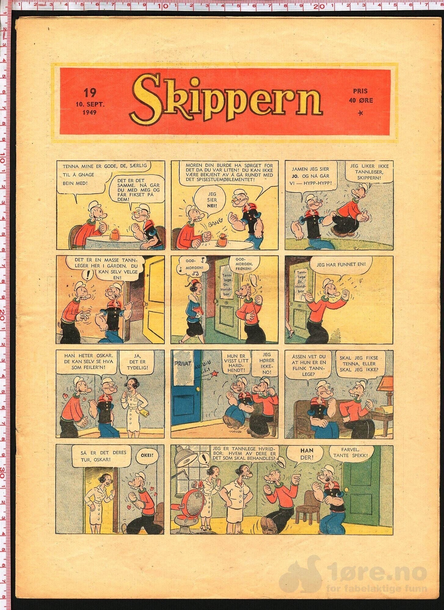 SKIPPERN  NR.19  1949