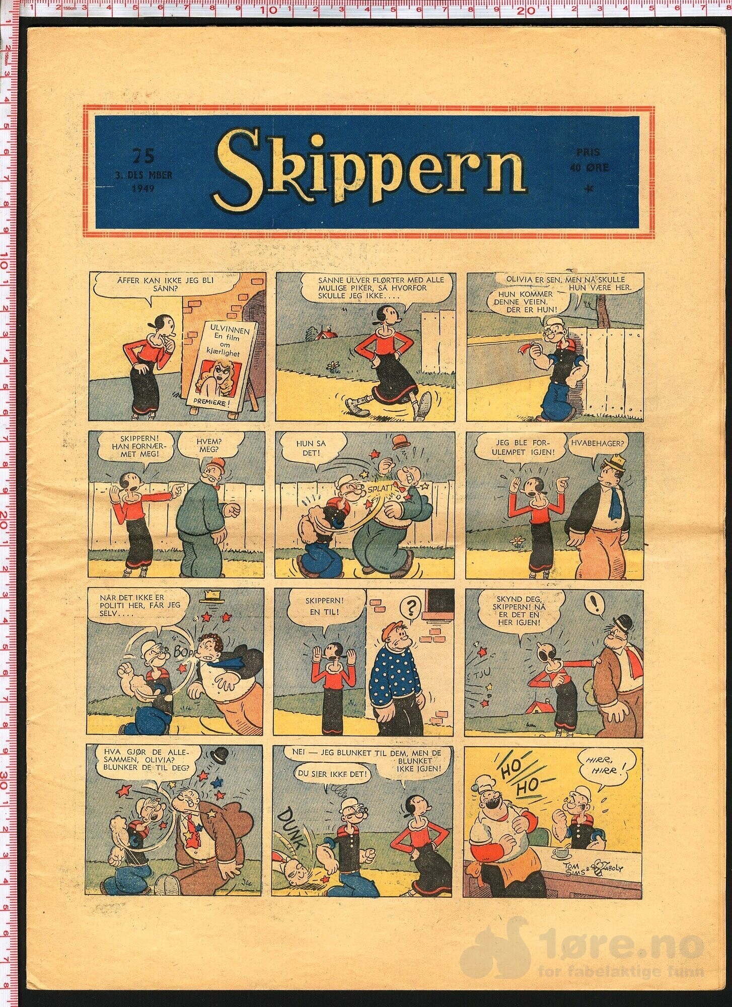SKIPPERN  NR.25  1949