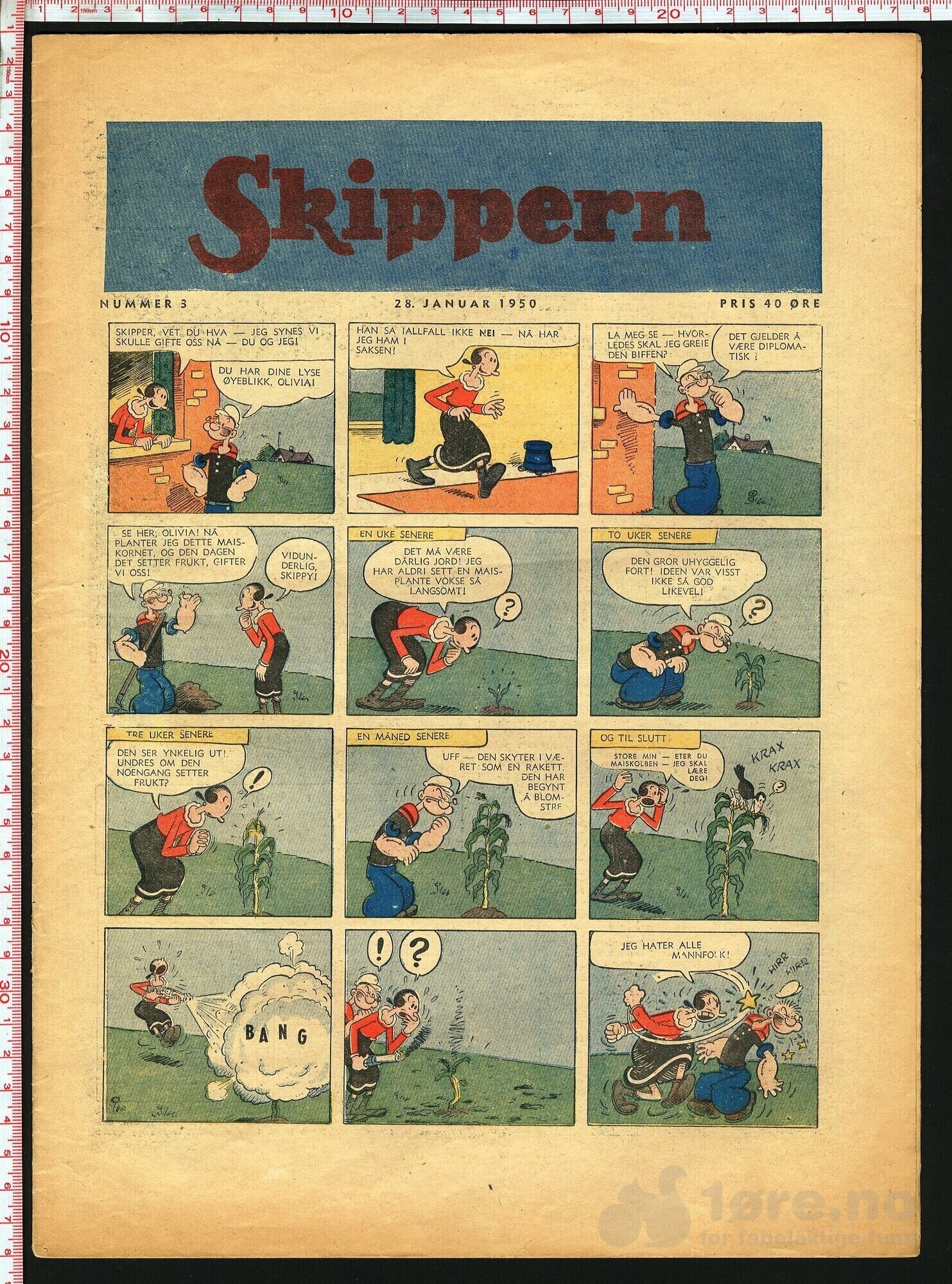 SKIPPERN  NR.3  1950