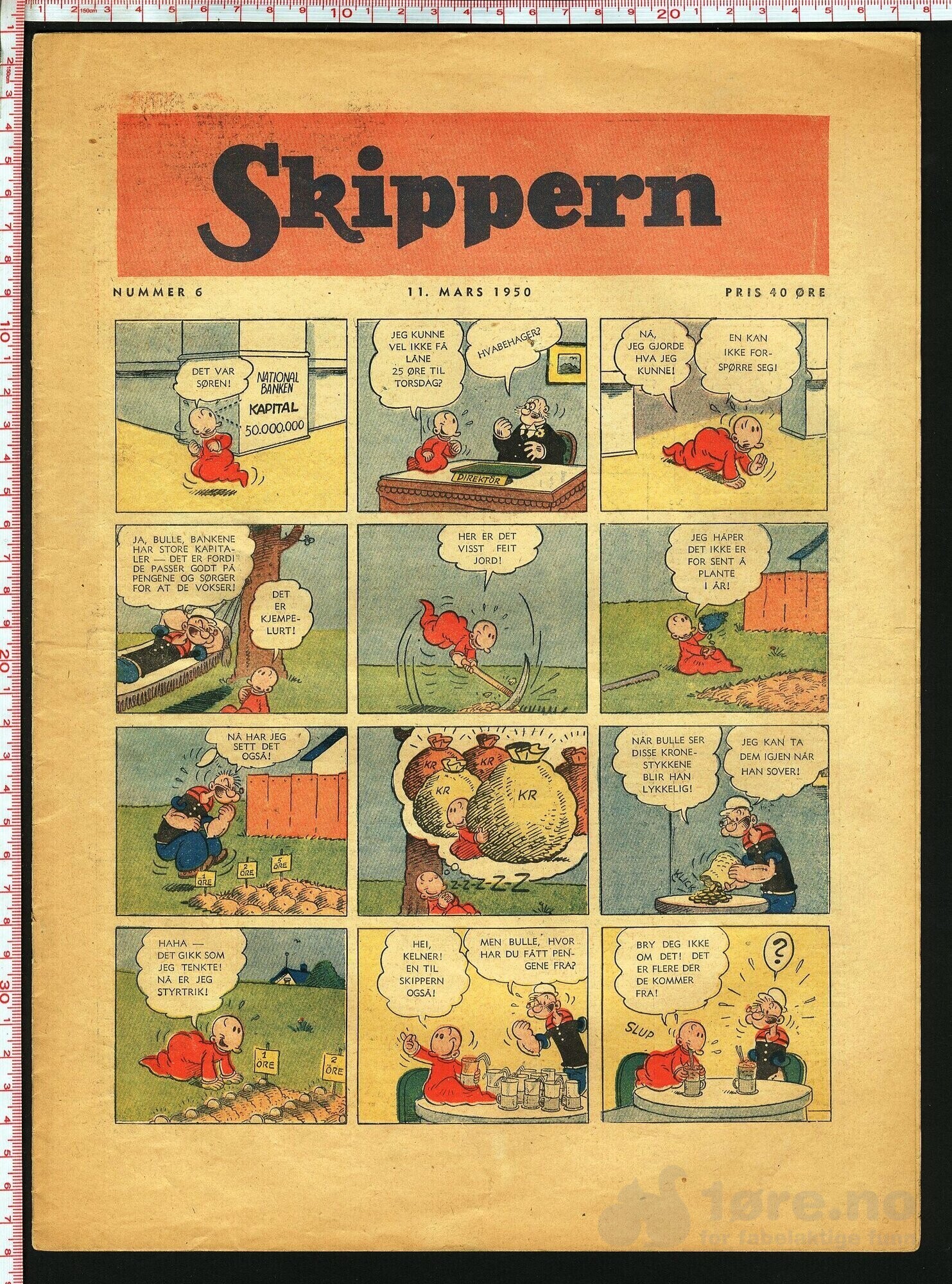 SKIPPERN  NR.6  1950