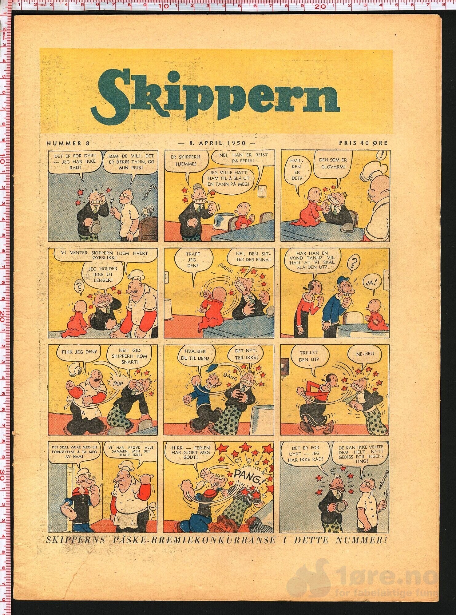 SKIPPERN  NR.8  1950