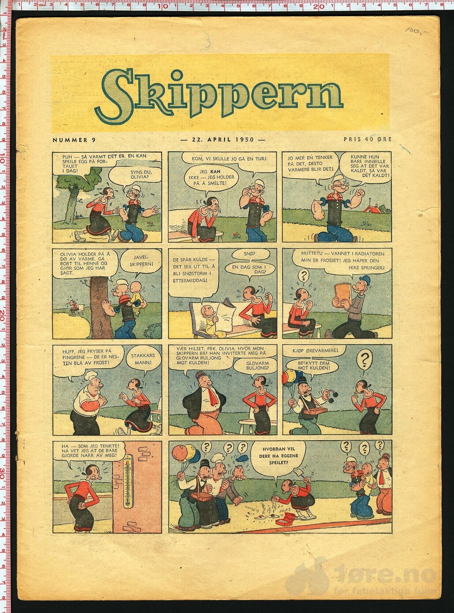SKIPPERN  NR.9  1950