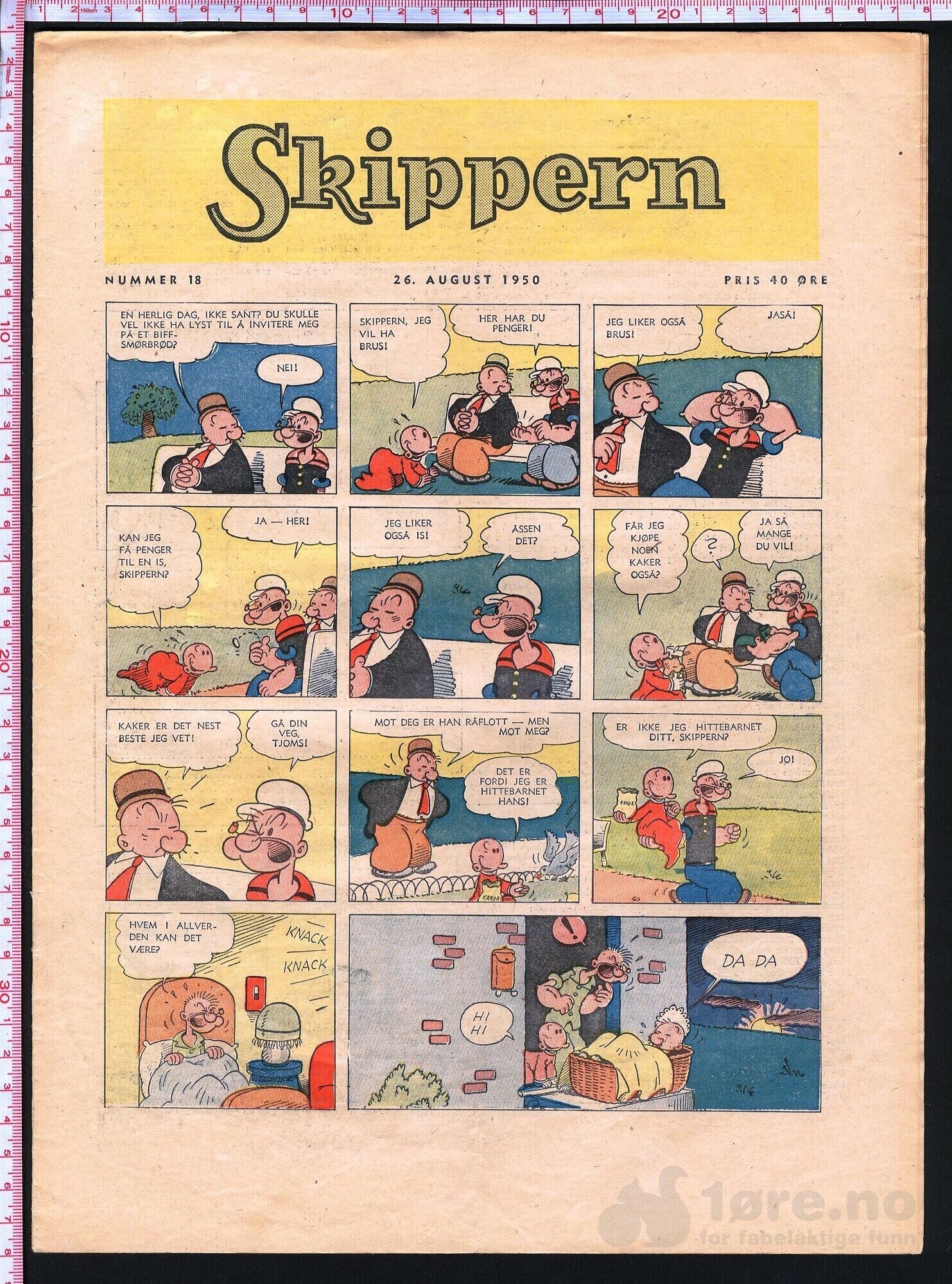 SKIPPERN  NR.18  1950