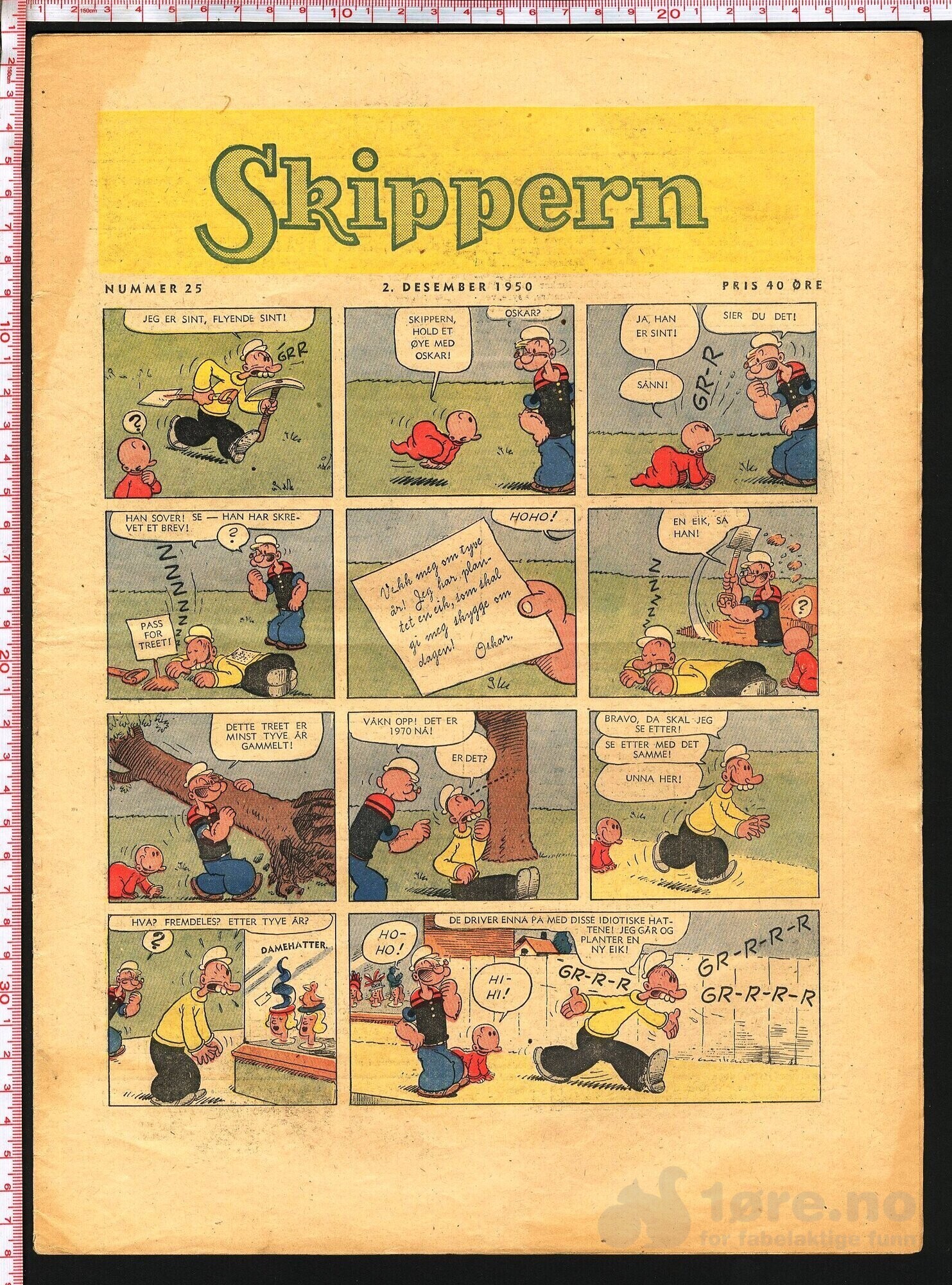 SKIPPERN   NR.25  1950