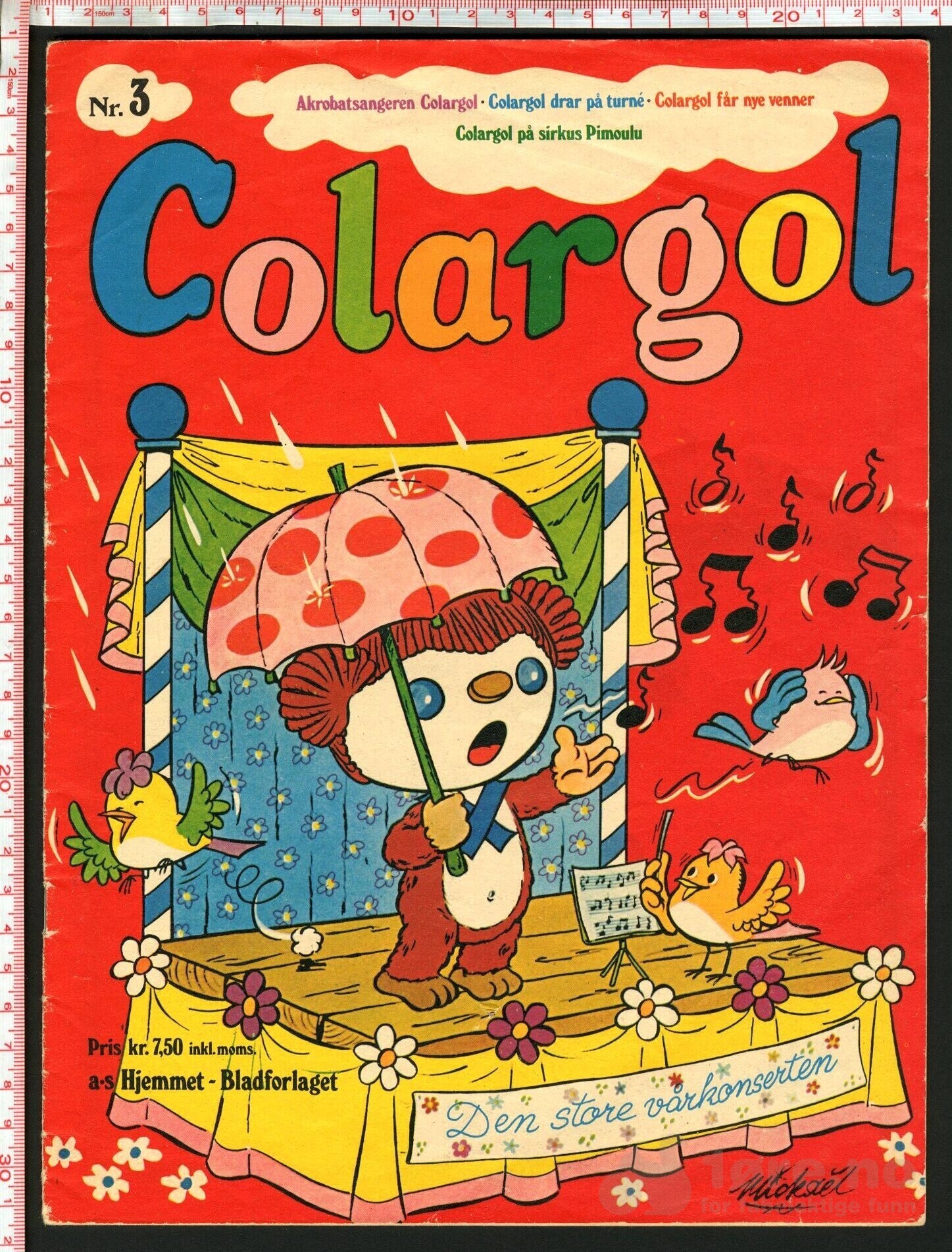 Colargol nr. 3, 1976