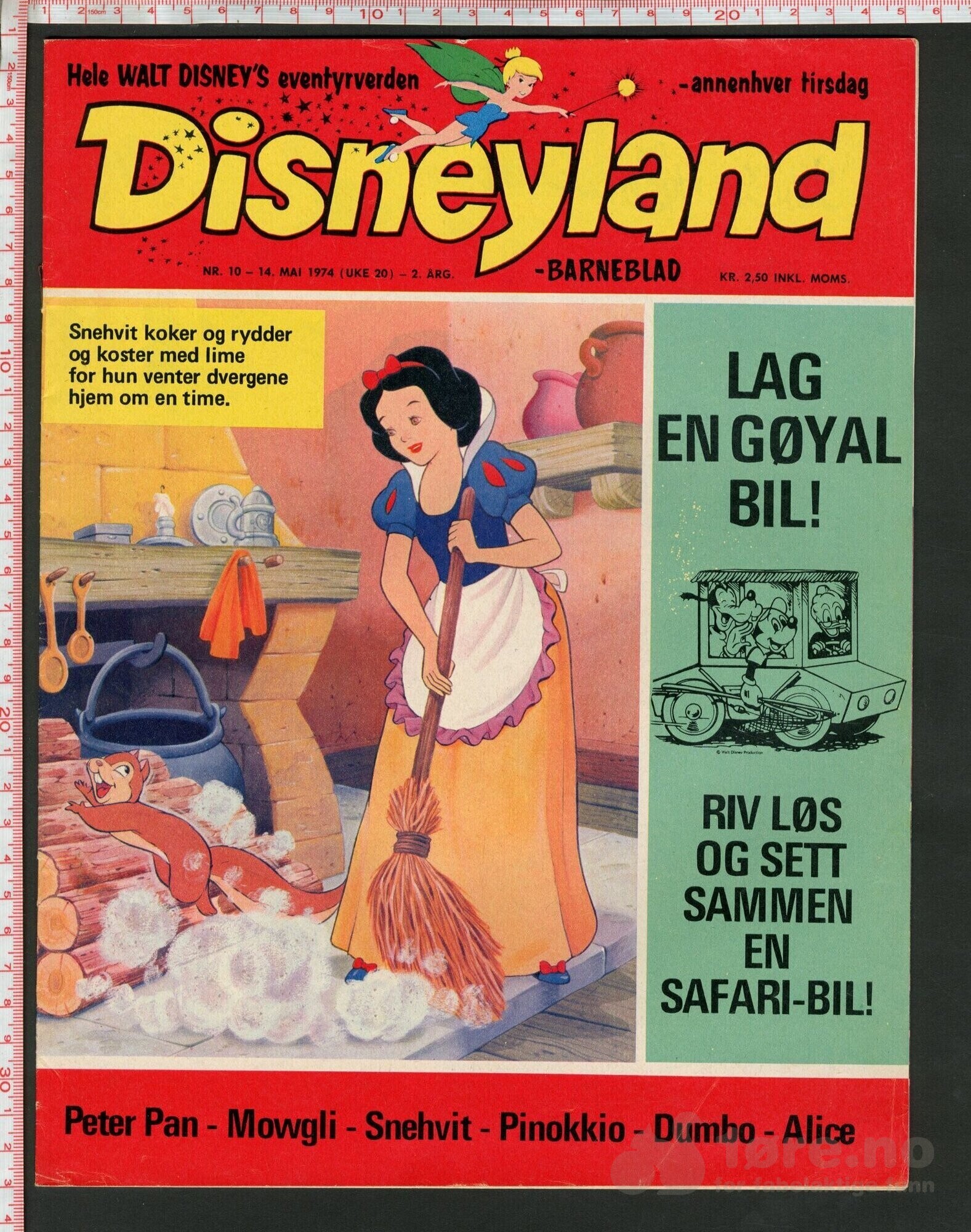 Disneyland nr. 10, 1974