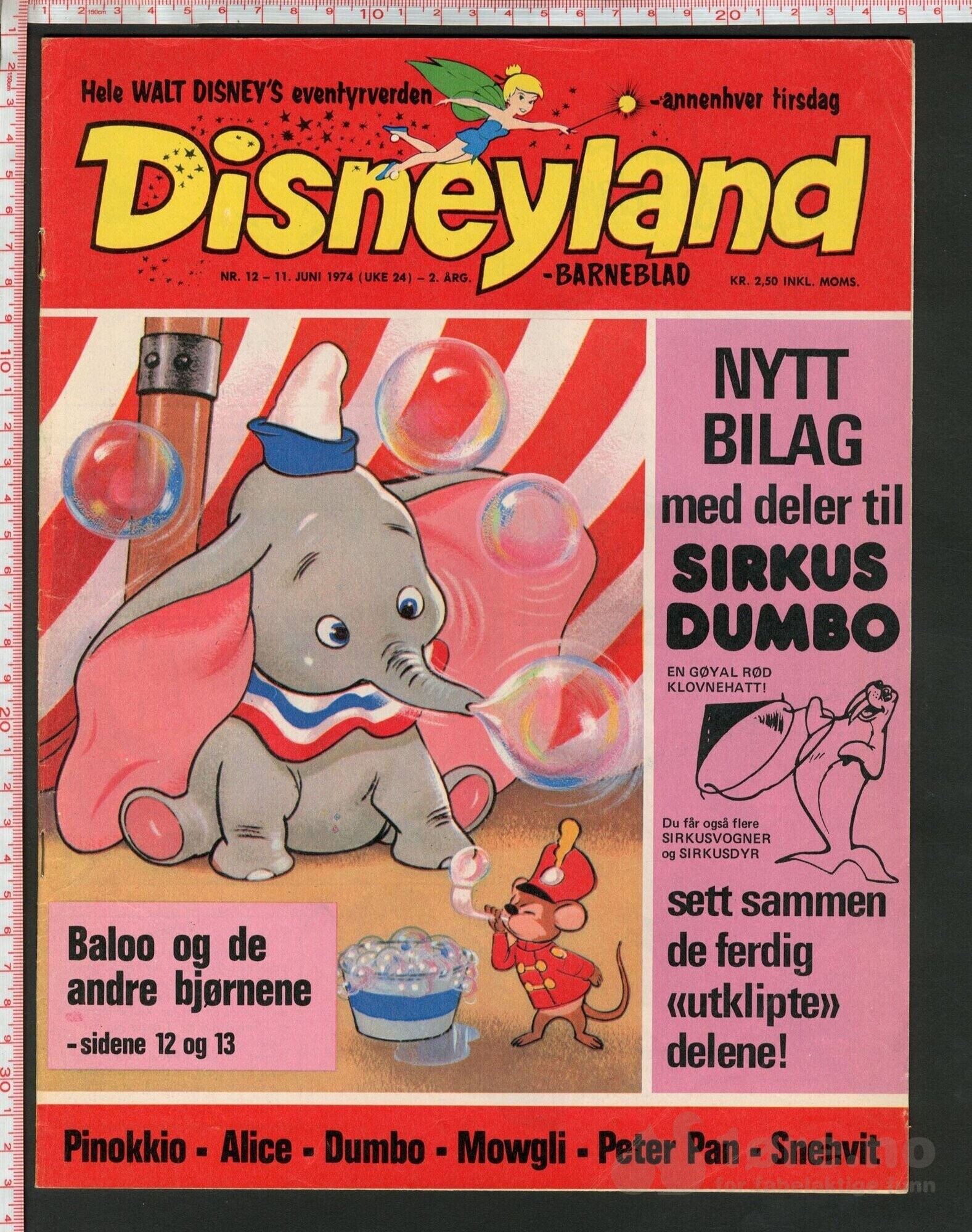 Disneyland nr. 12, 1974