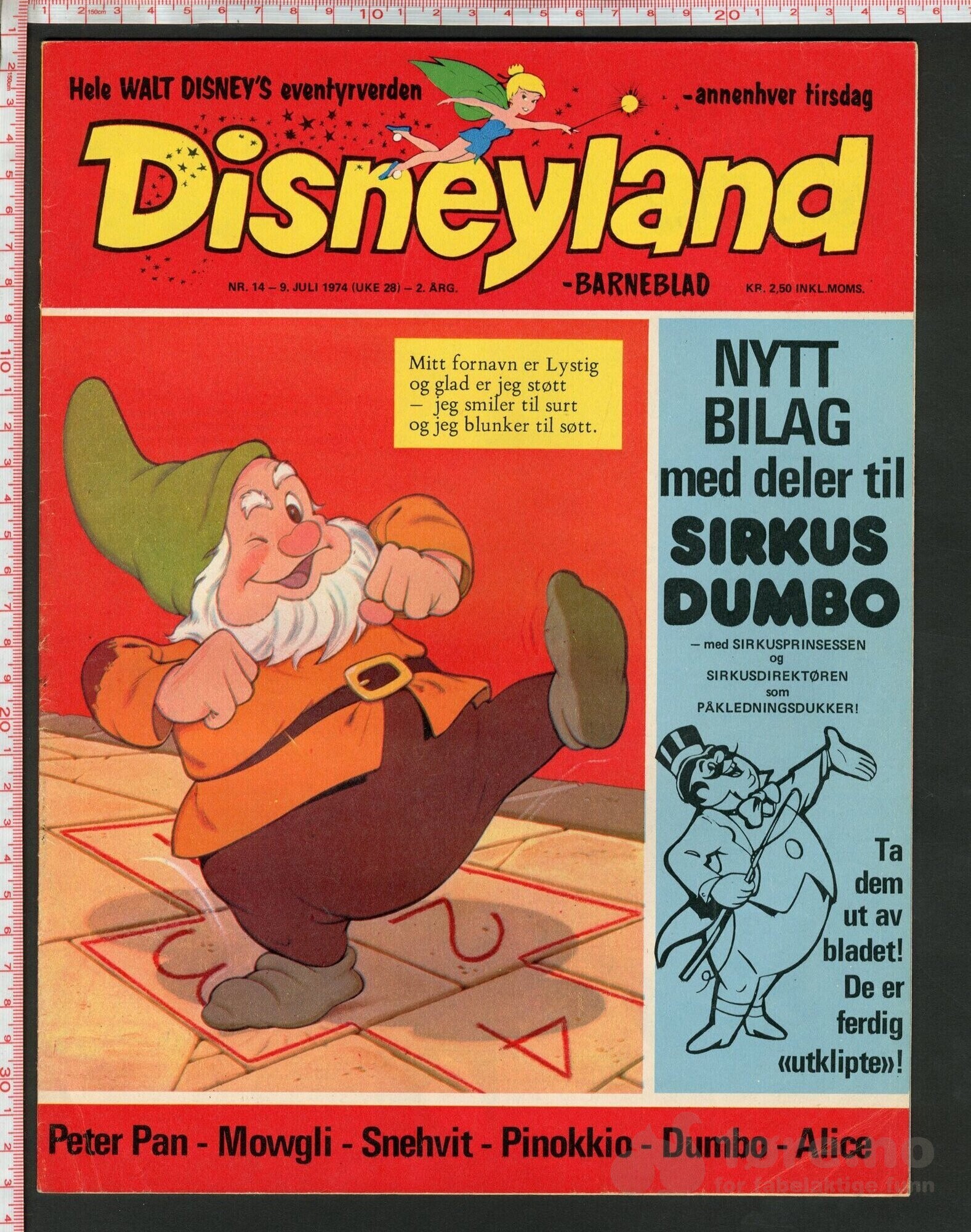 Disneyland nr. 14, 1974