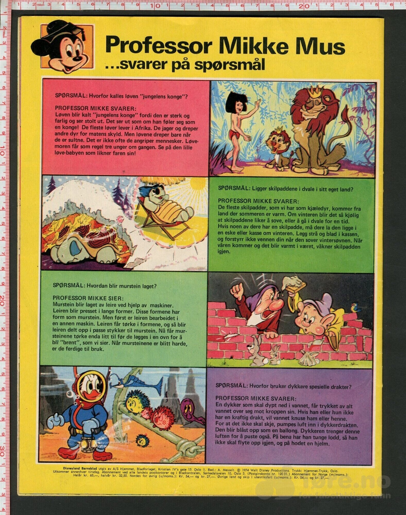 Disneyland nr. 23, 1974, bilde 2