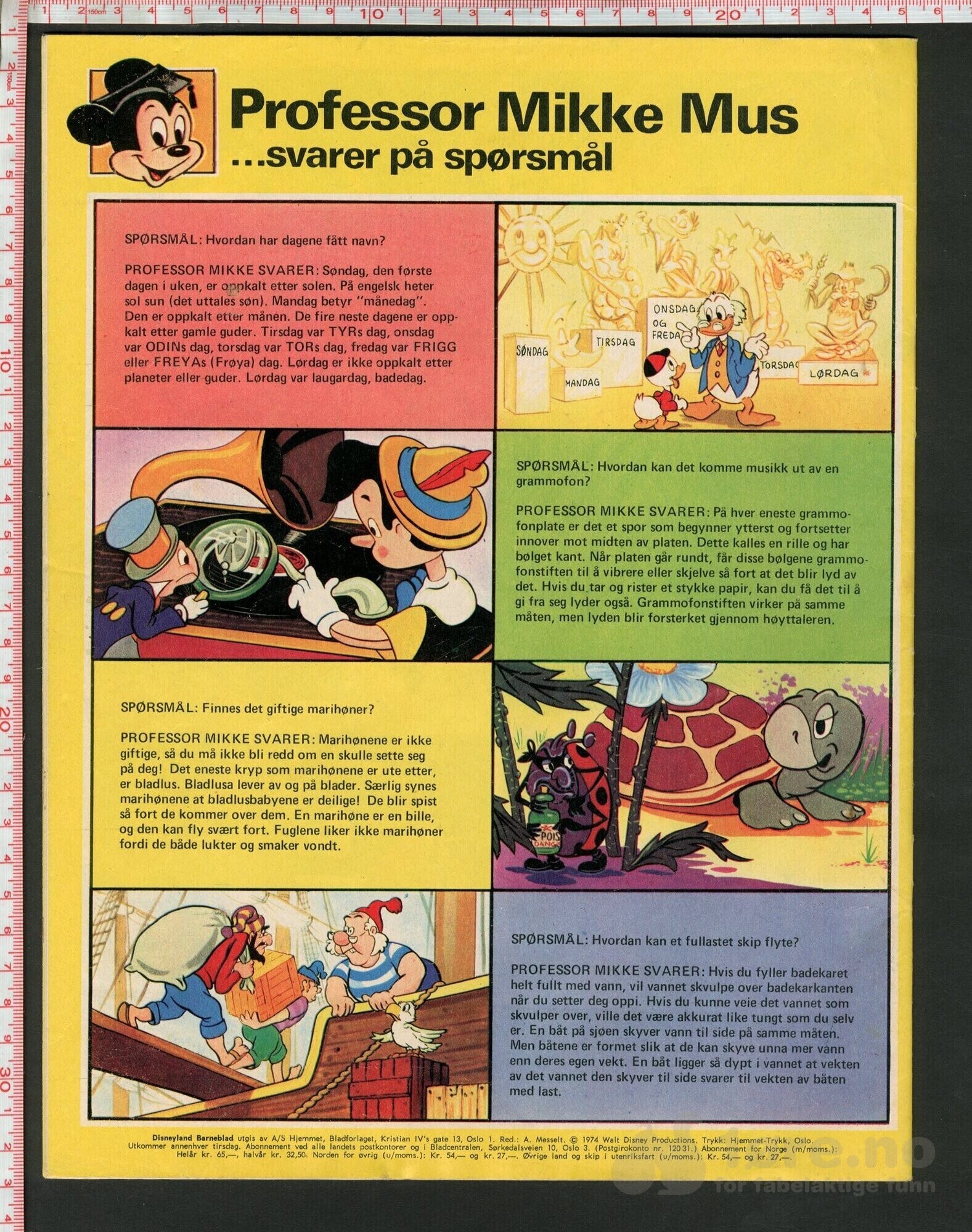 Disneyland nr. 26, 1974, bilde 2