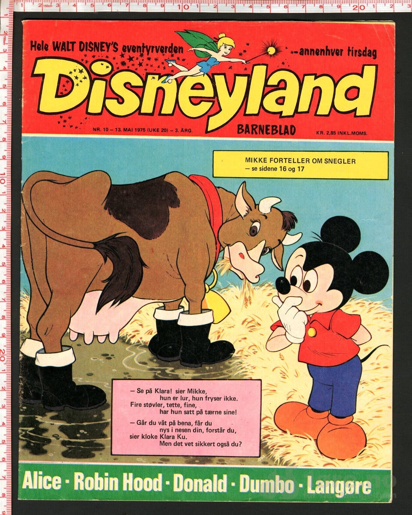 Disneyland nr. 10, 1975