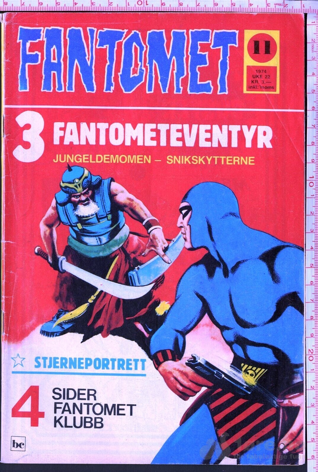 FANTOMET NR.11  1974