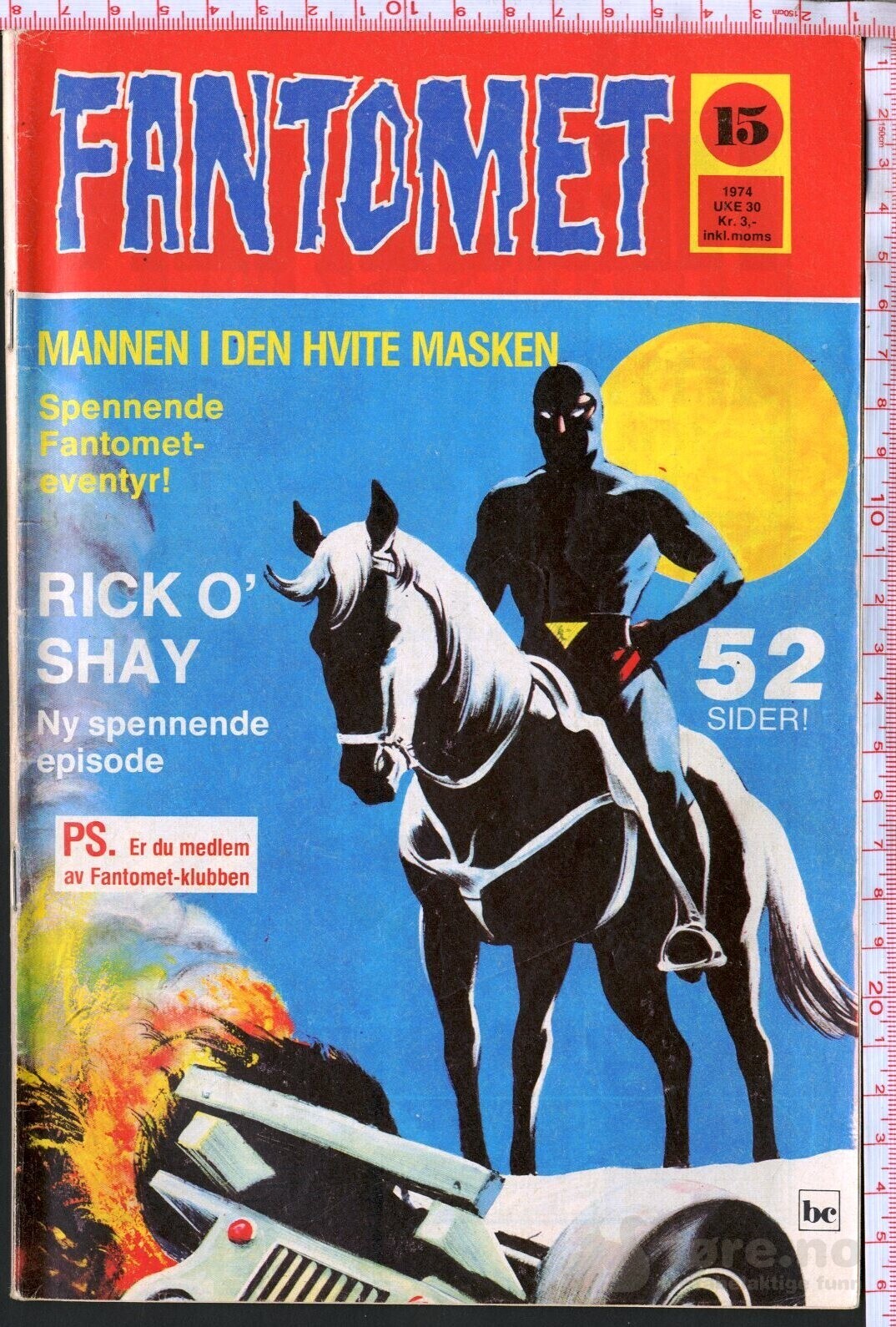 FANTOMET NR.15  1974