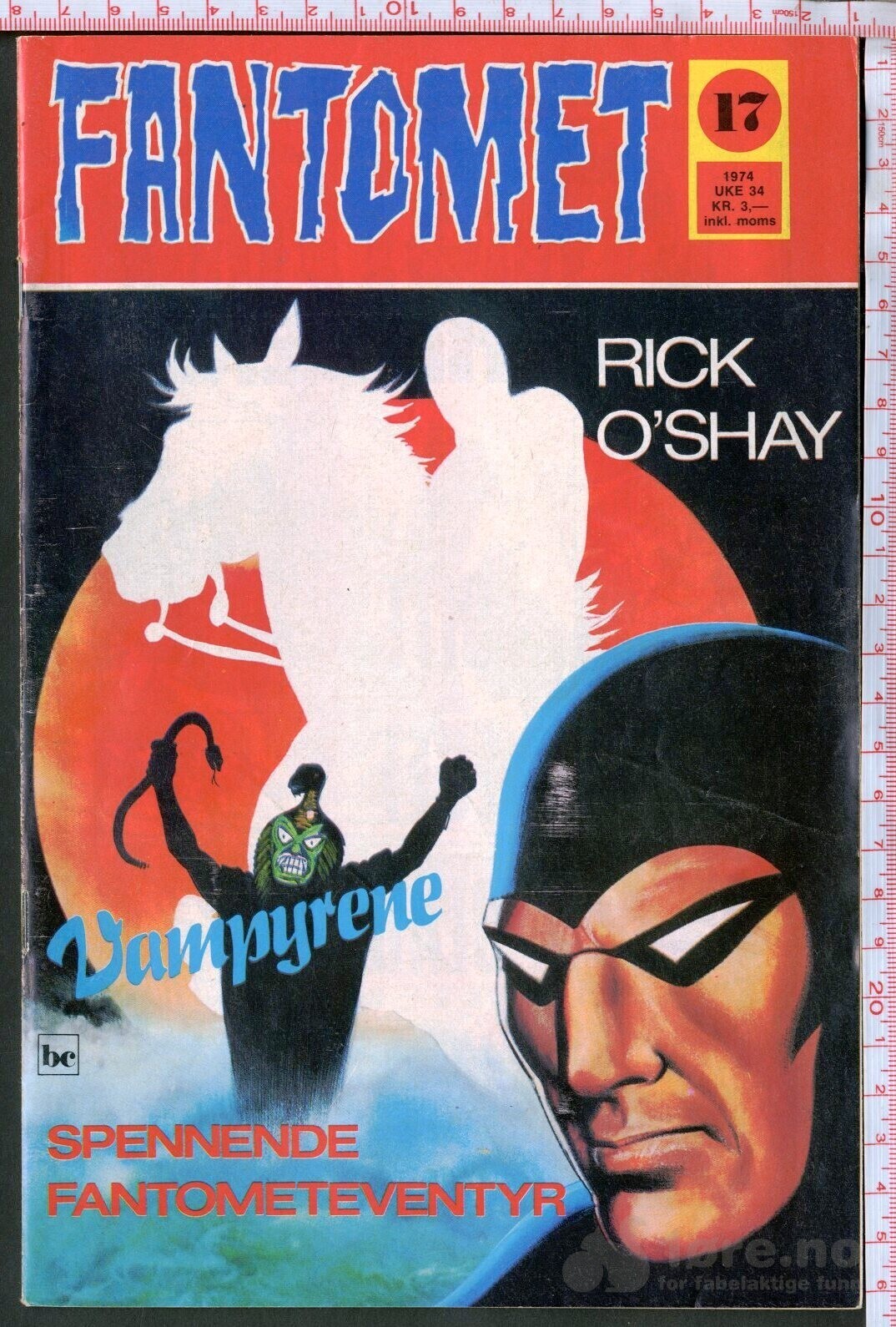 FANTOMET NR.17  1974