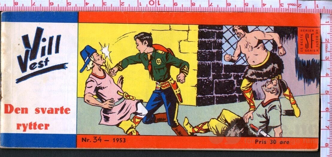 VILL VEST  NR.34  1953