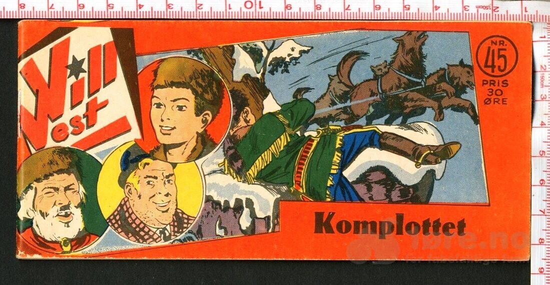 VILLVEST  NR.45  1954