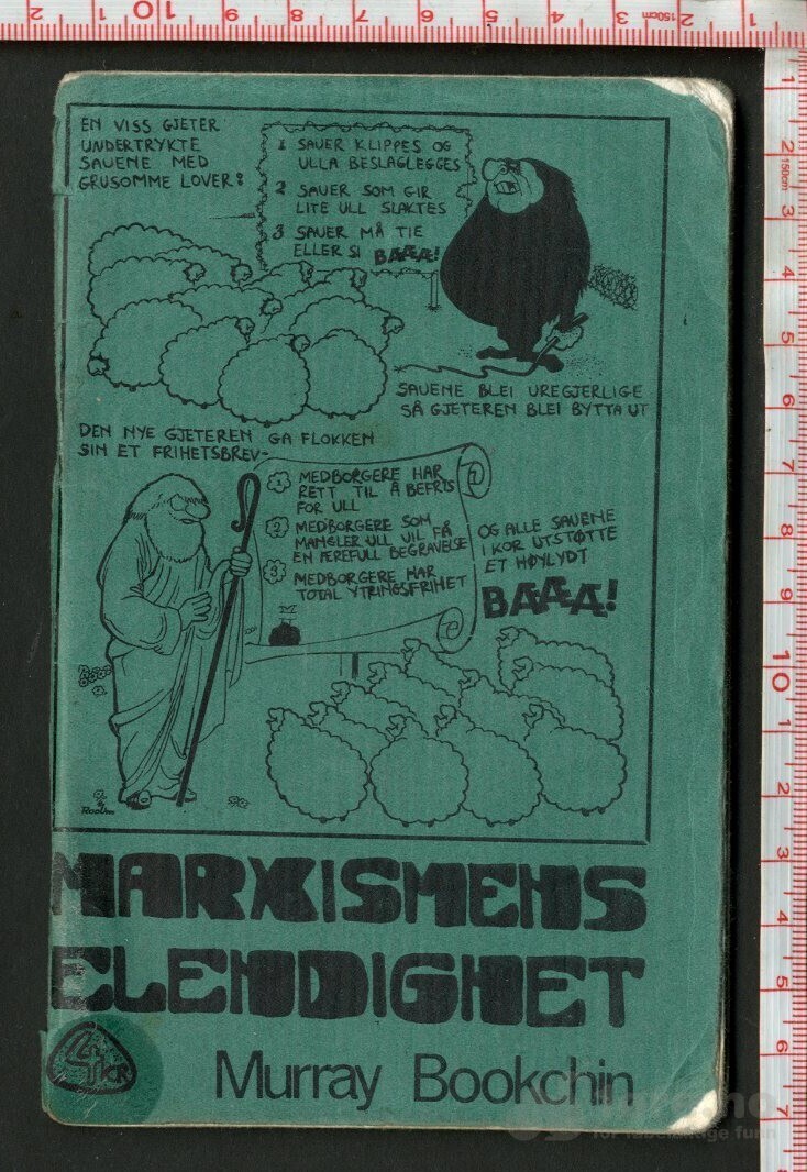 Regnbuetrykk - Marxismens elendighet, Murray Bookchin