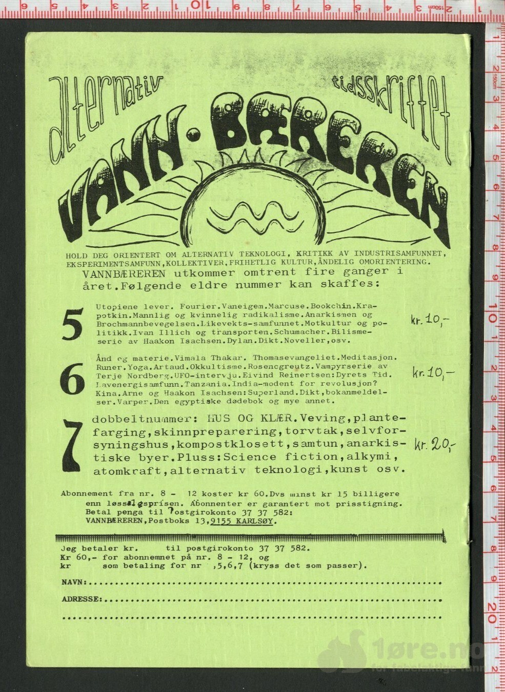 Anarkismen før og nå 1976, Halvdan Wiik, bilde 2