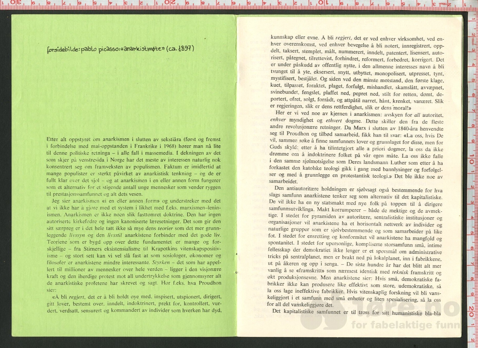 Anarkismen før og nå 1976, Halvdan Wiik, bilde 3