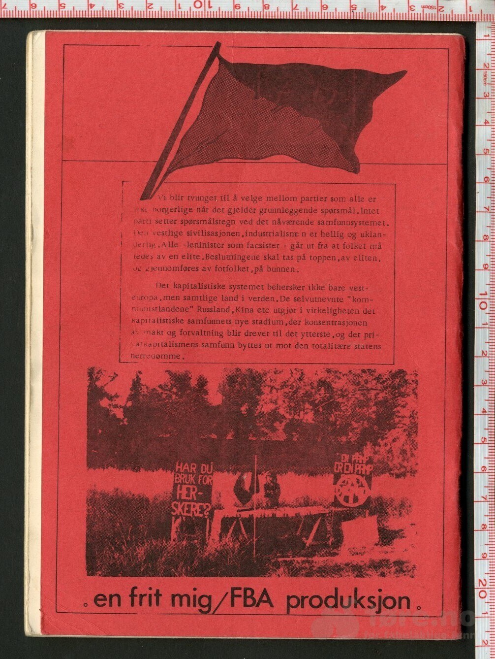 En historisk innledning til Anarkismen 1974 Jens Bjørneboe & George Woodcock, bilde 2