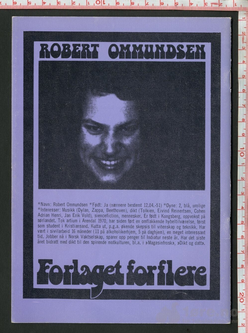 Hei! Dikt, Robert Ommundsen, bilde 2