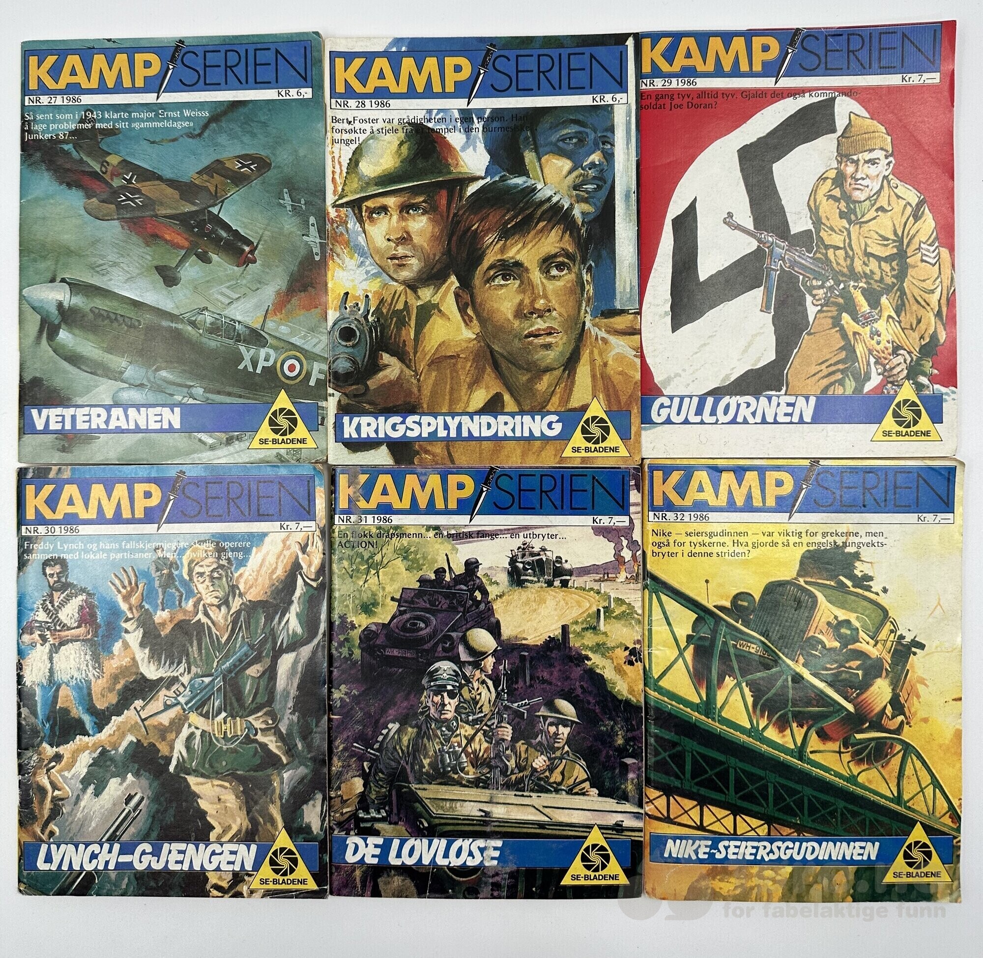 KAMP SERIEN 1986 (27-52)