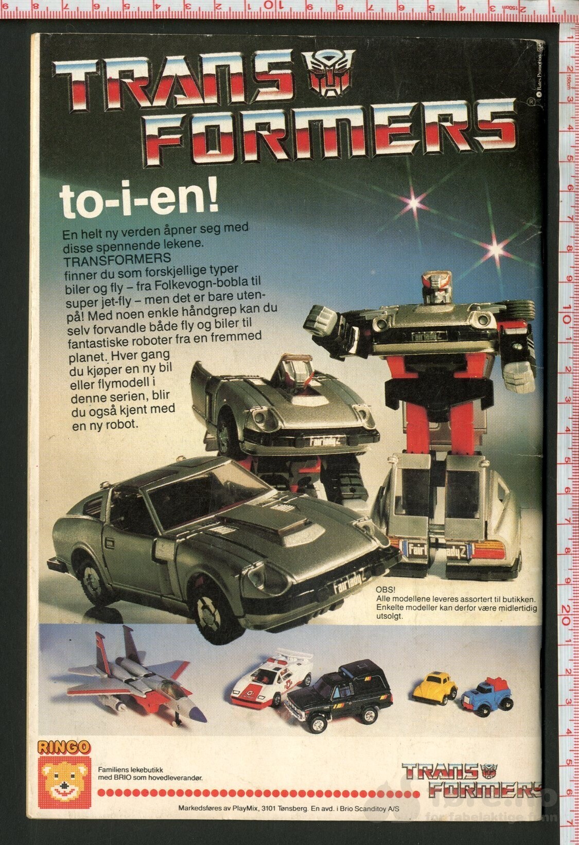 Trans Formers Nr. 1 1987, bilde 2