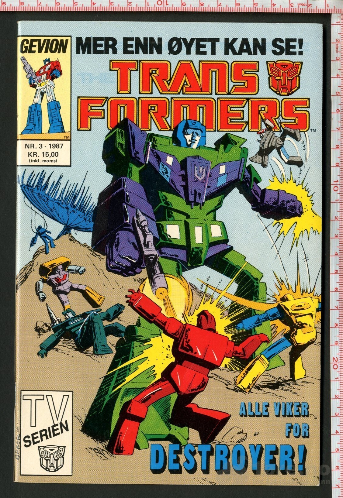 Trans Formers NR. 3 1987